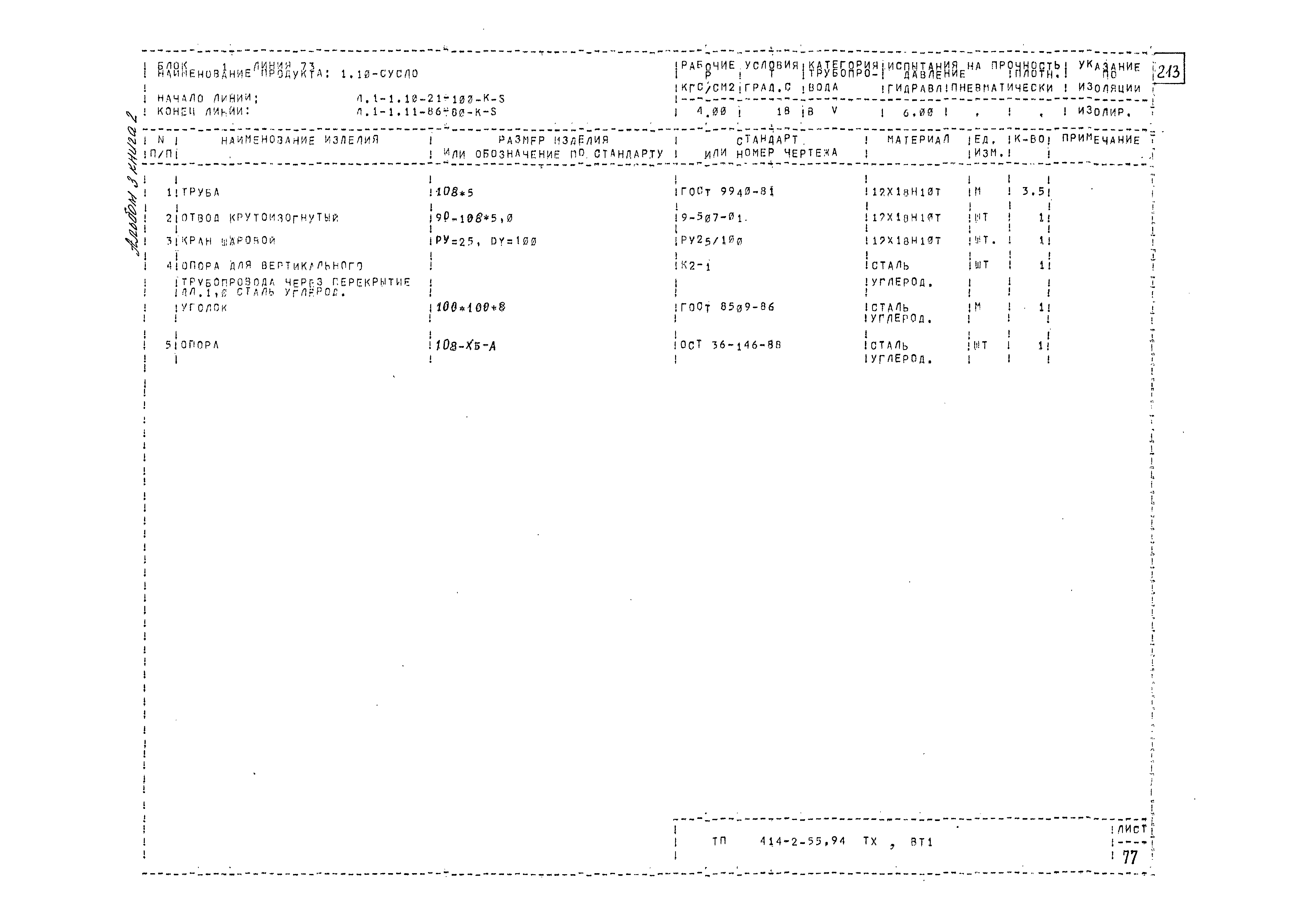 Типовой проект 414-2-55.94