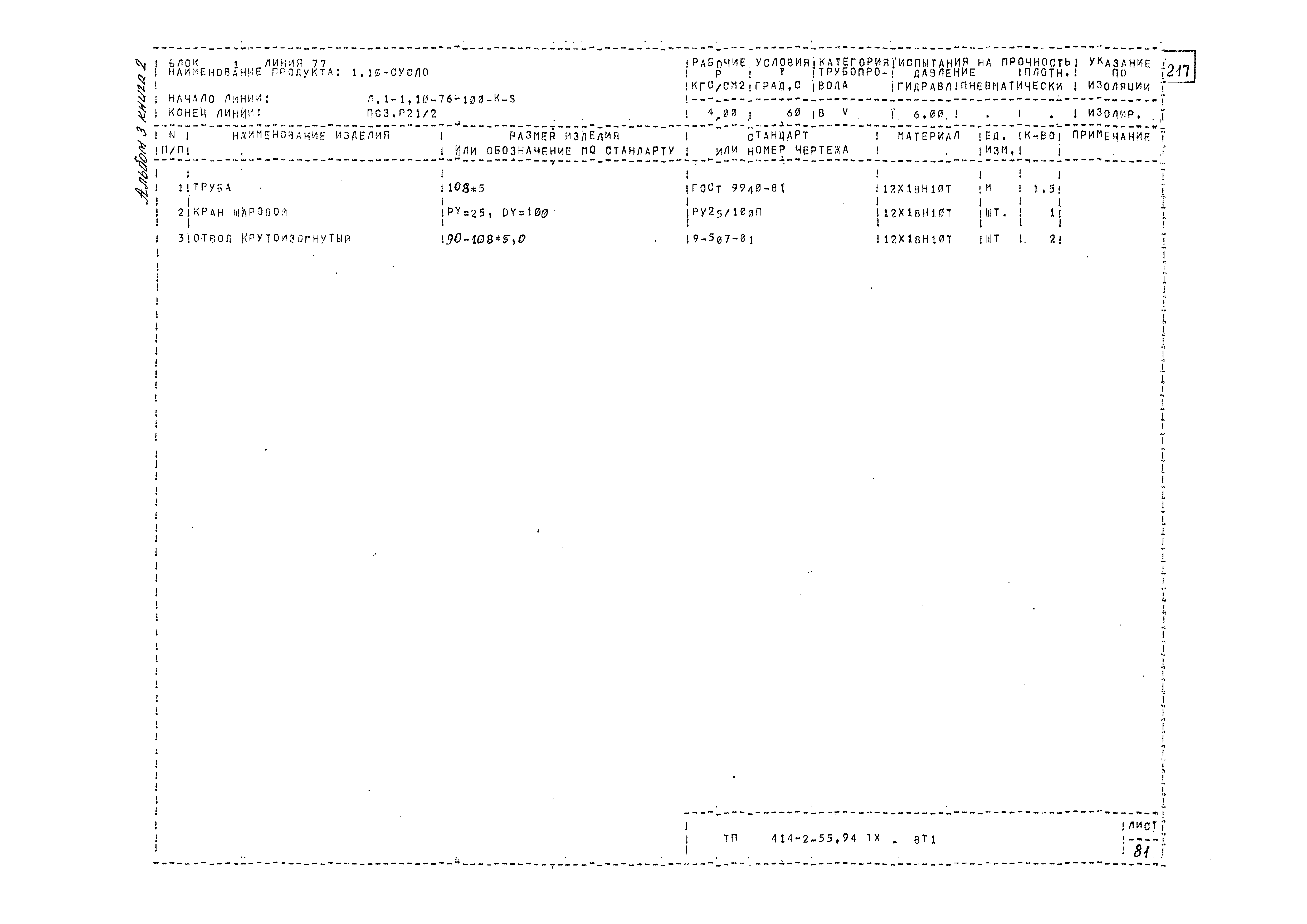 Типовой проект 414-2-55.94