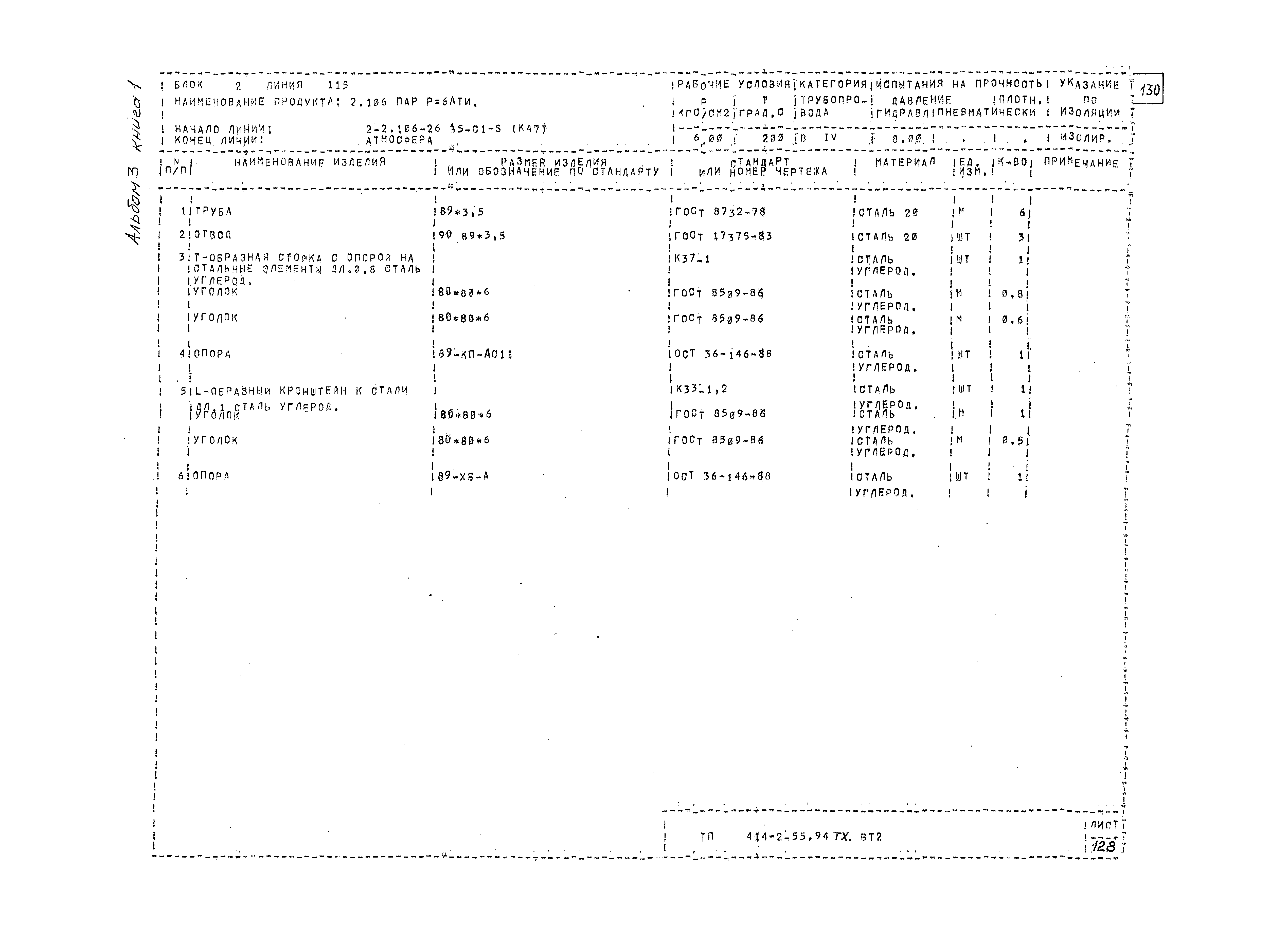 Типовой проект 414-2-55.94