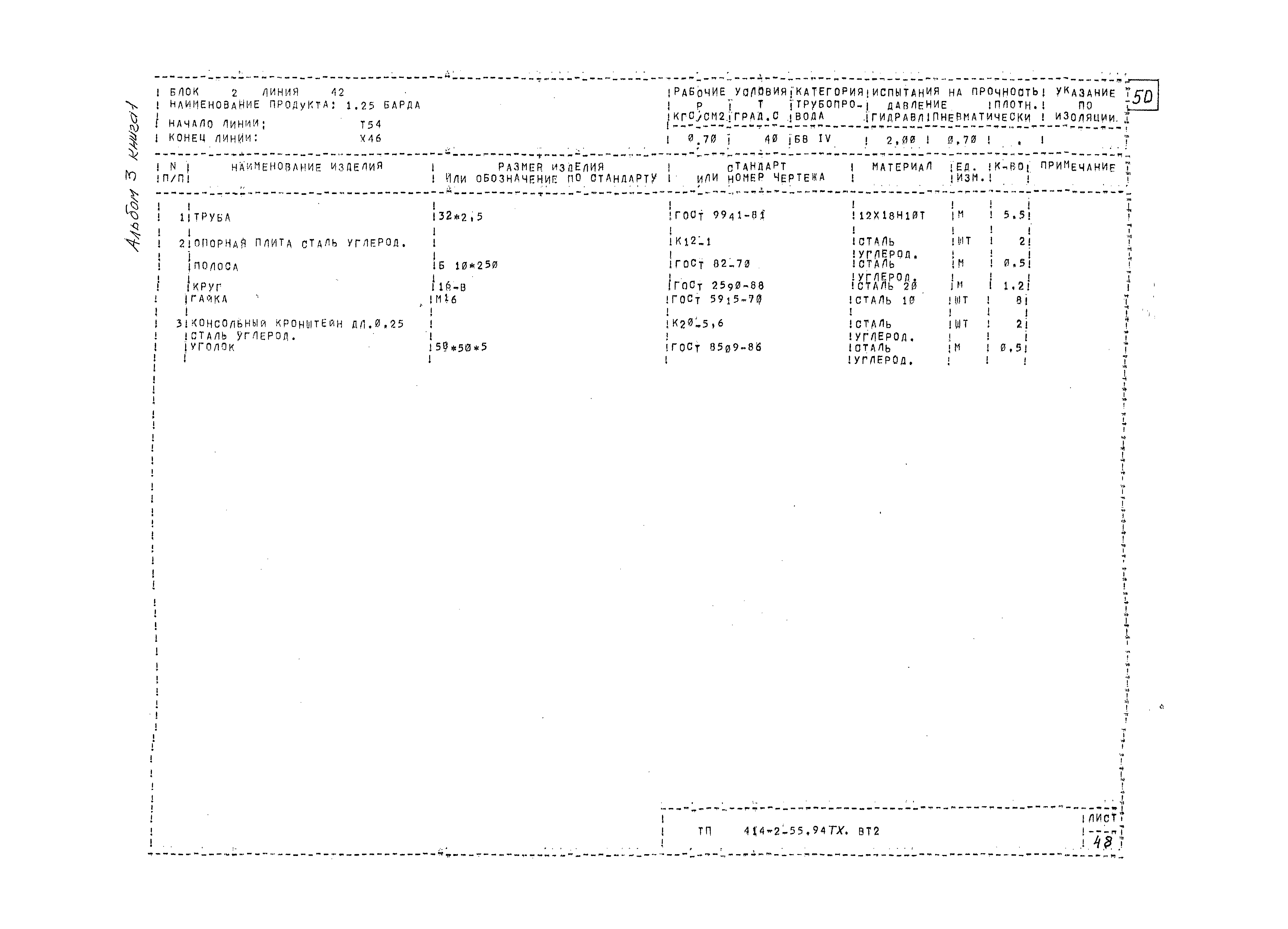 Типовой проект 414-2-55.94