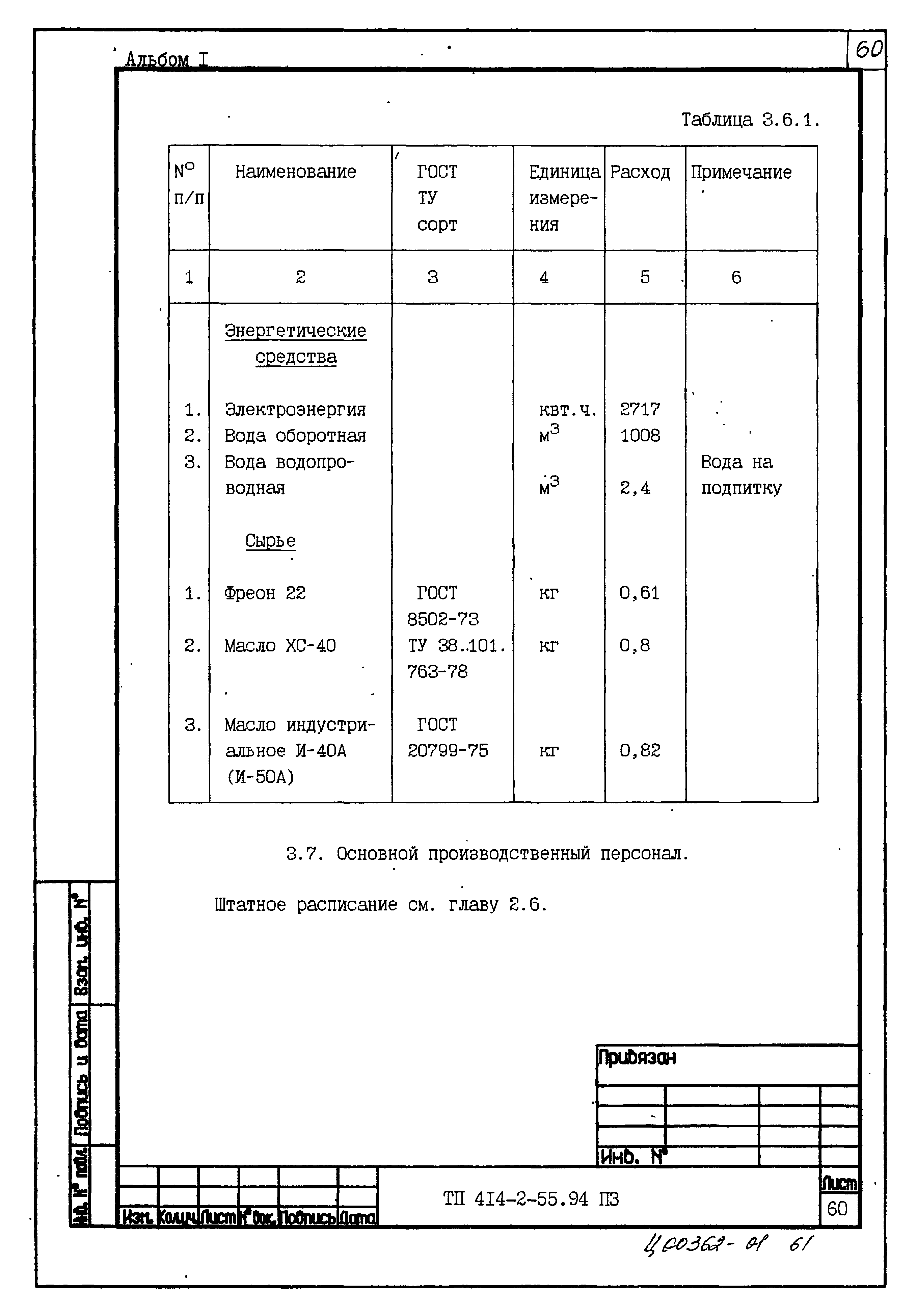 Типовой проект 414-2-55.94