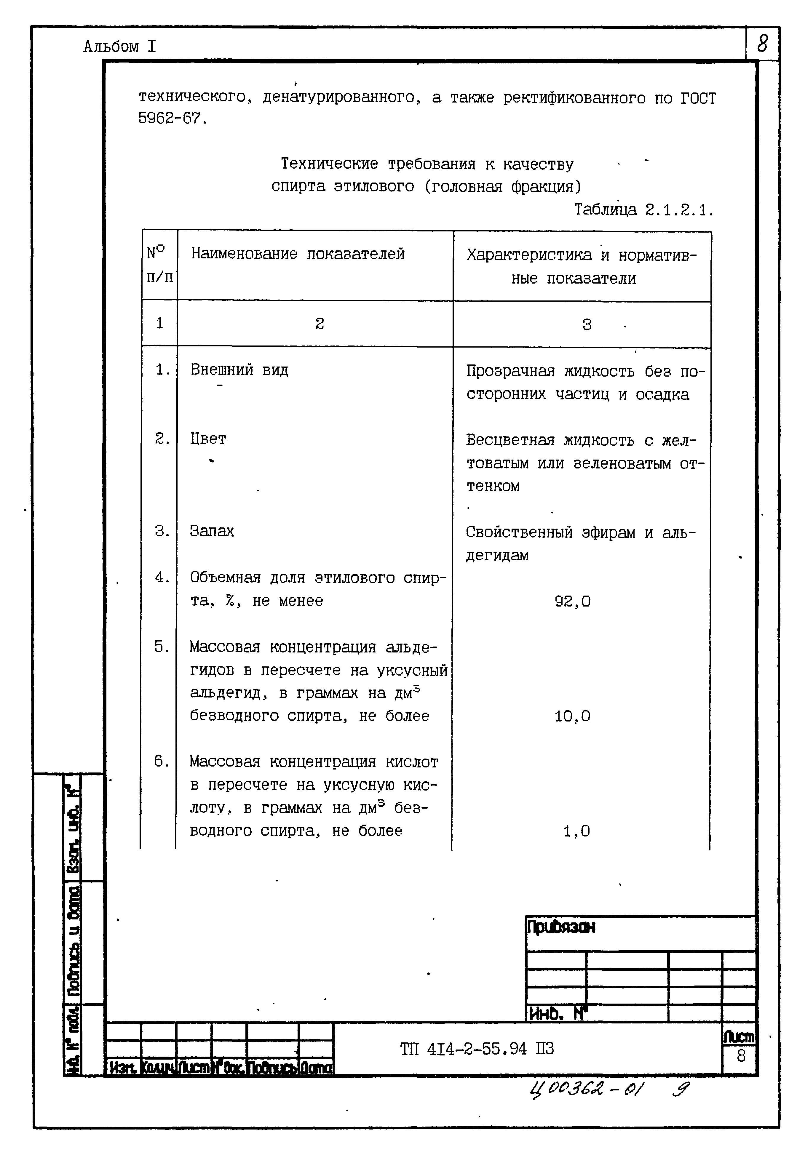 Типовой проект 414-2-55.94