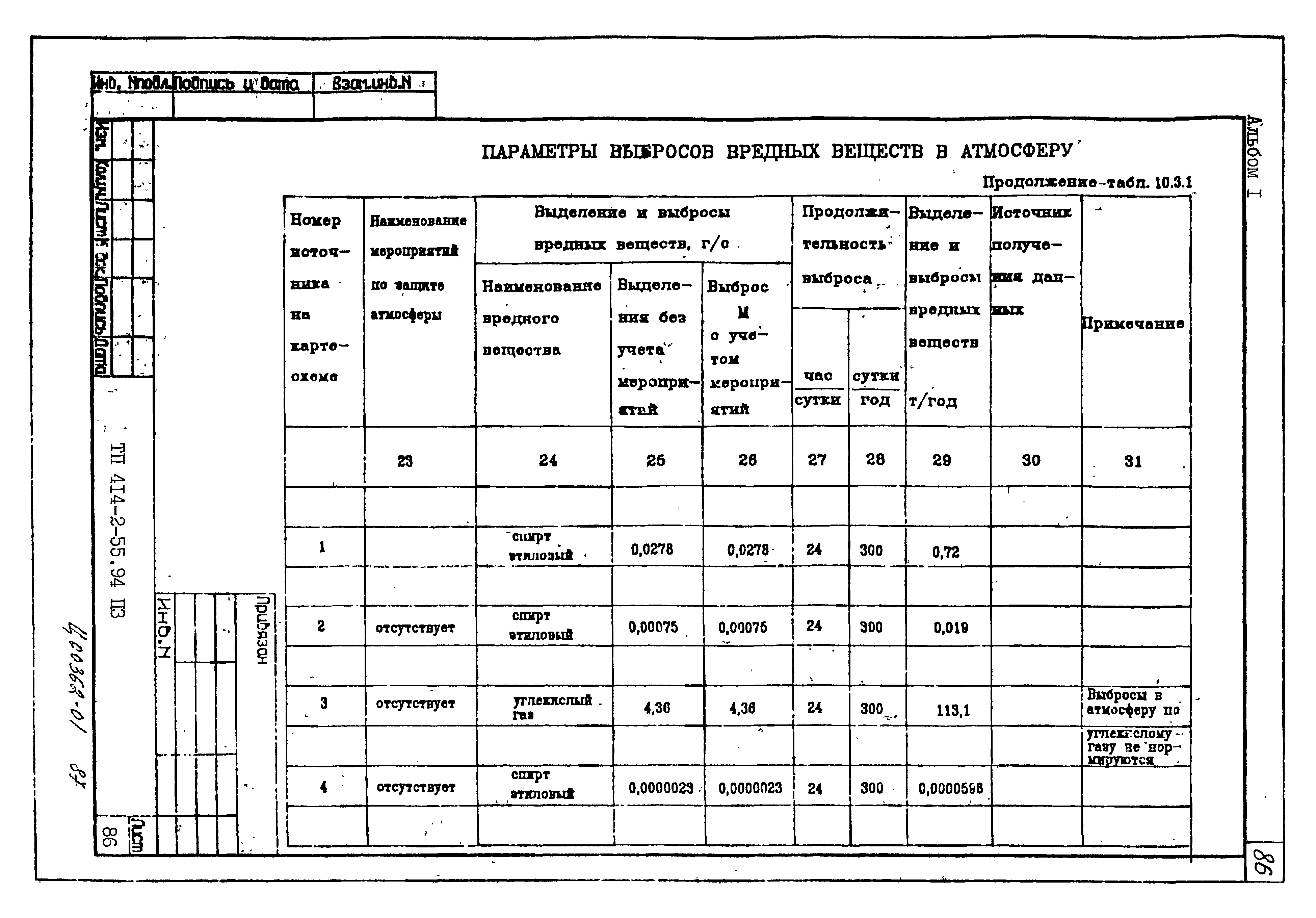 Типовой проект 414-2-55.94