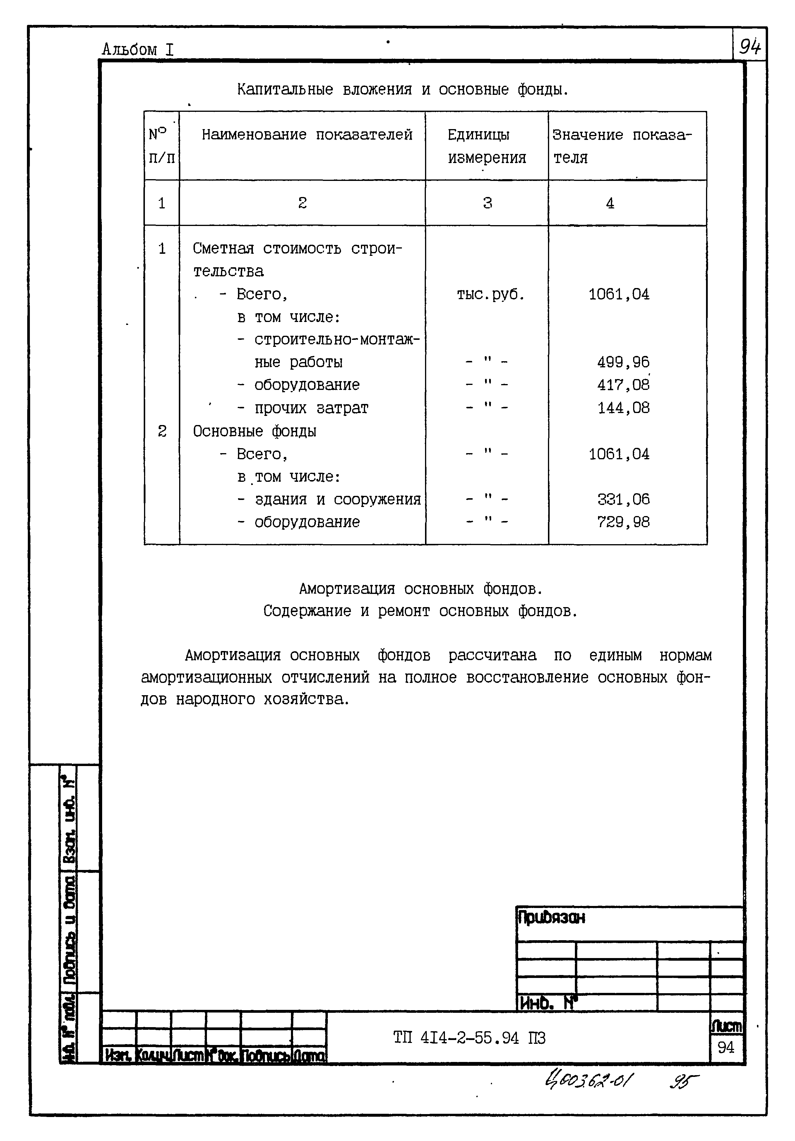 Типовой проект 414-2-55.94