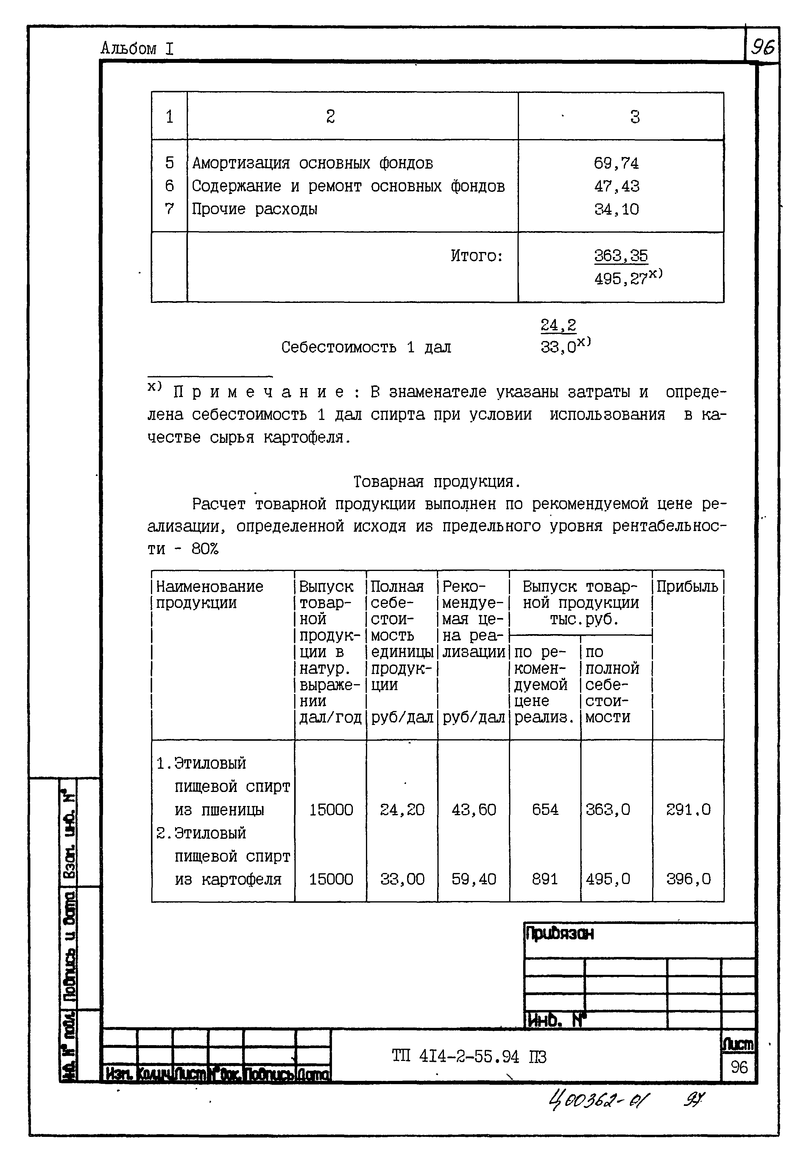 Типовой проект 414-2-55.94
