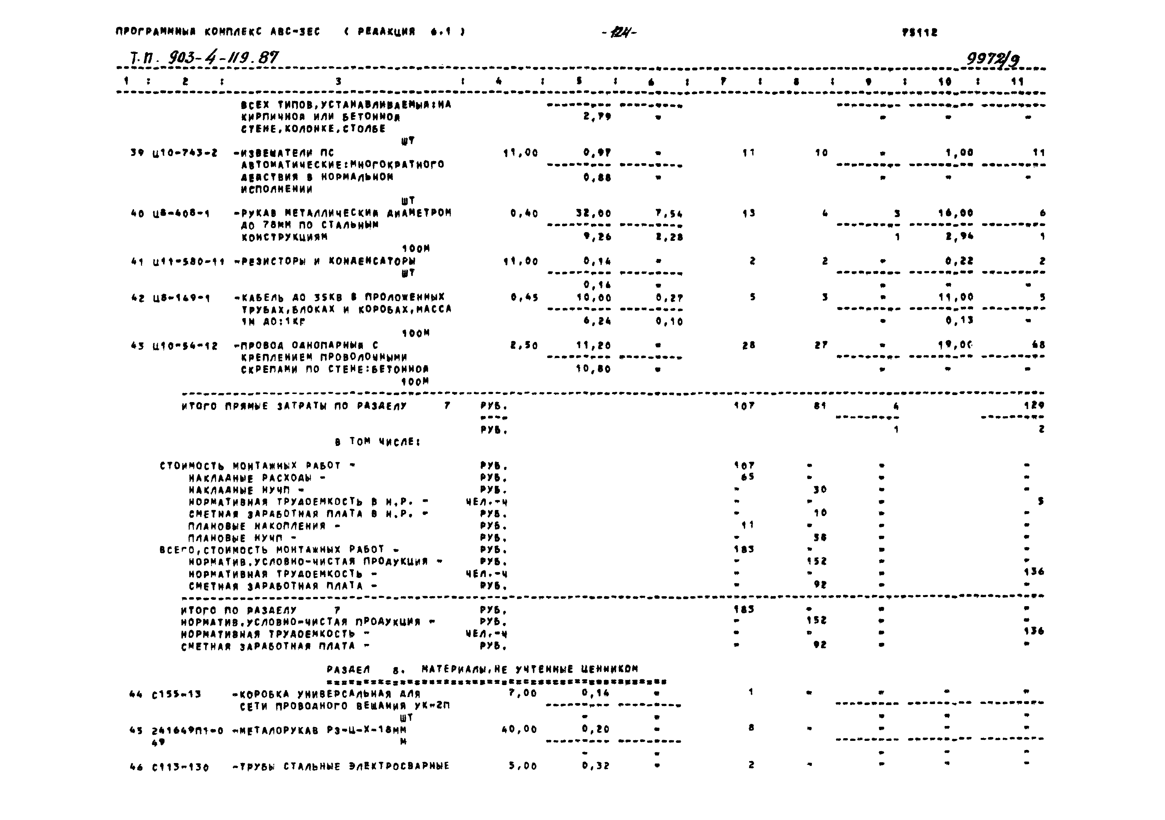 Типовой проект 903-4-119.87
