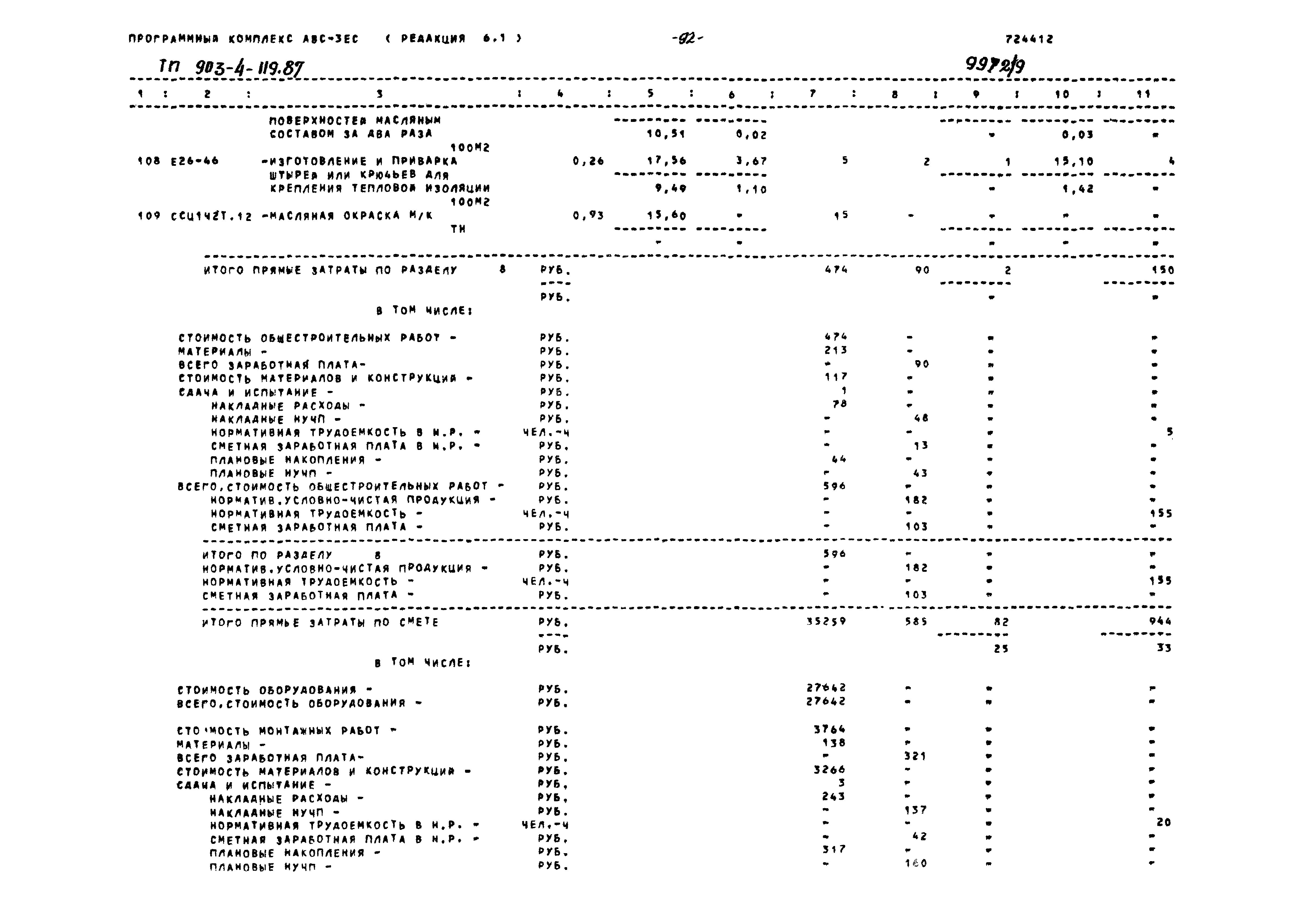 Типовой проект 903-4-119.87
