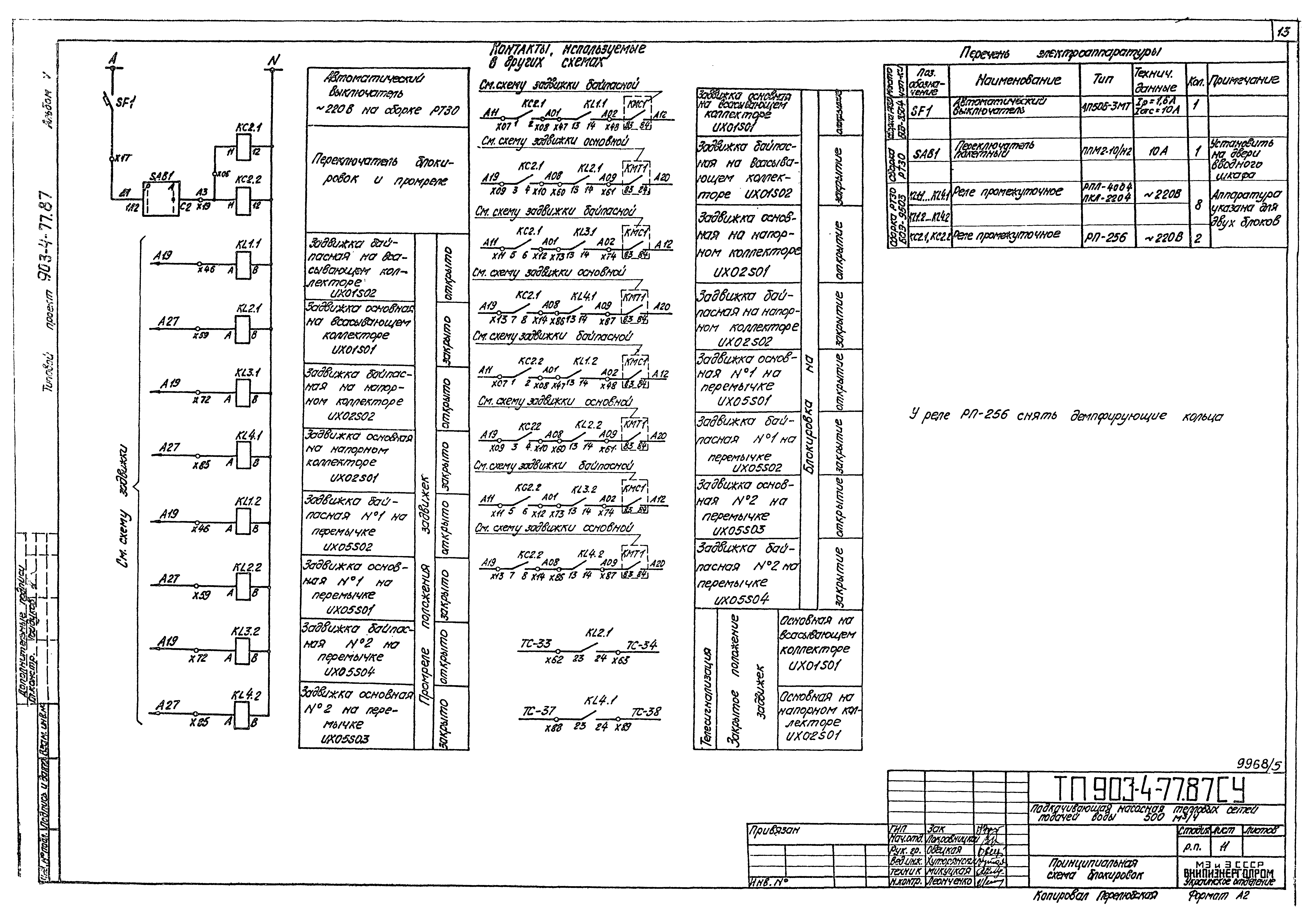 Типовой проект 903-4-77.87