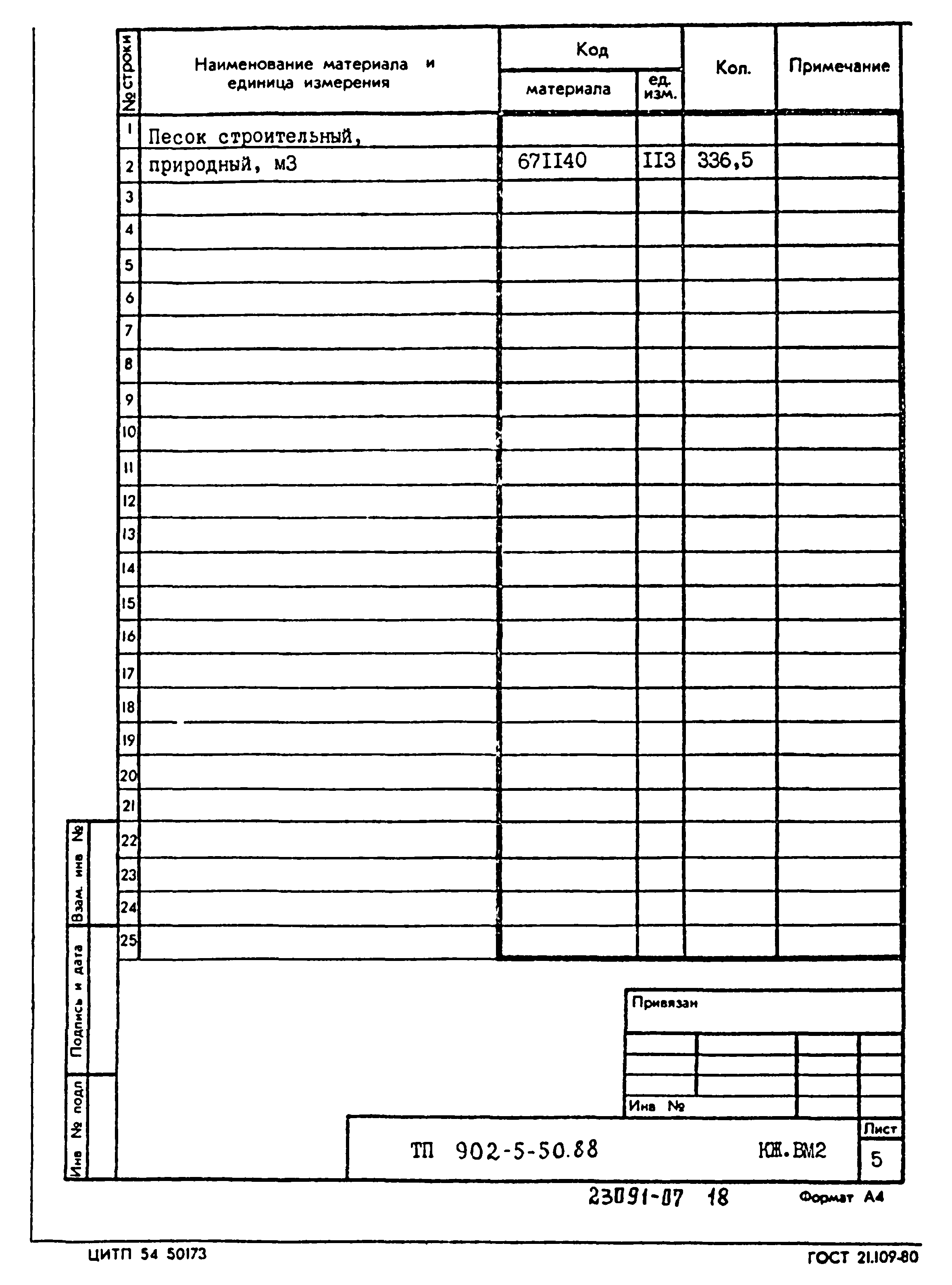 Типовой проект 902-5-50.88