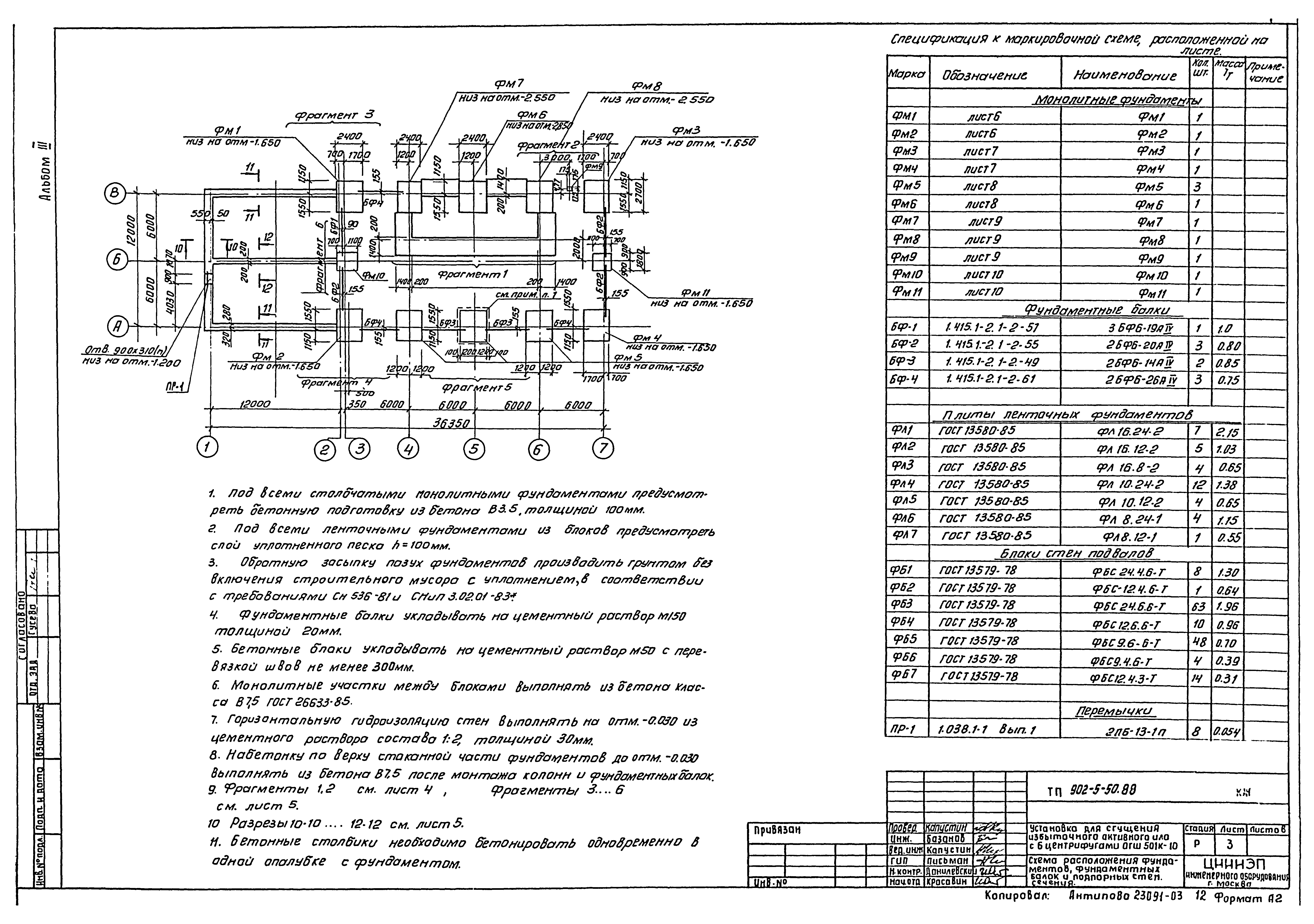 Типовой проект 902-5-50.88