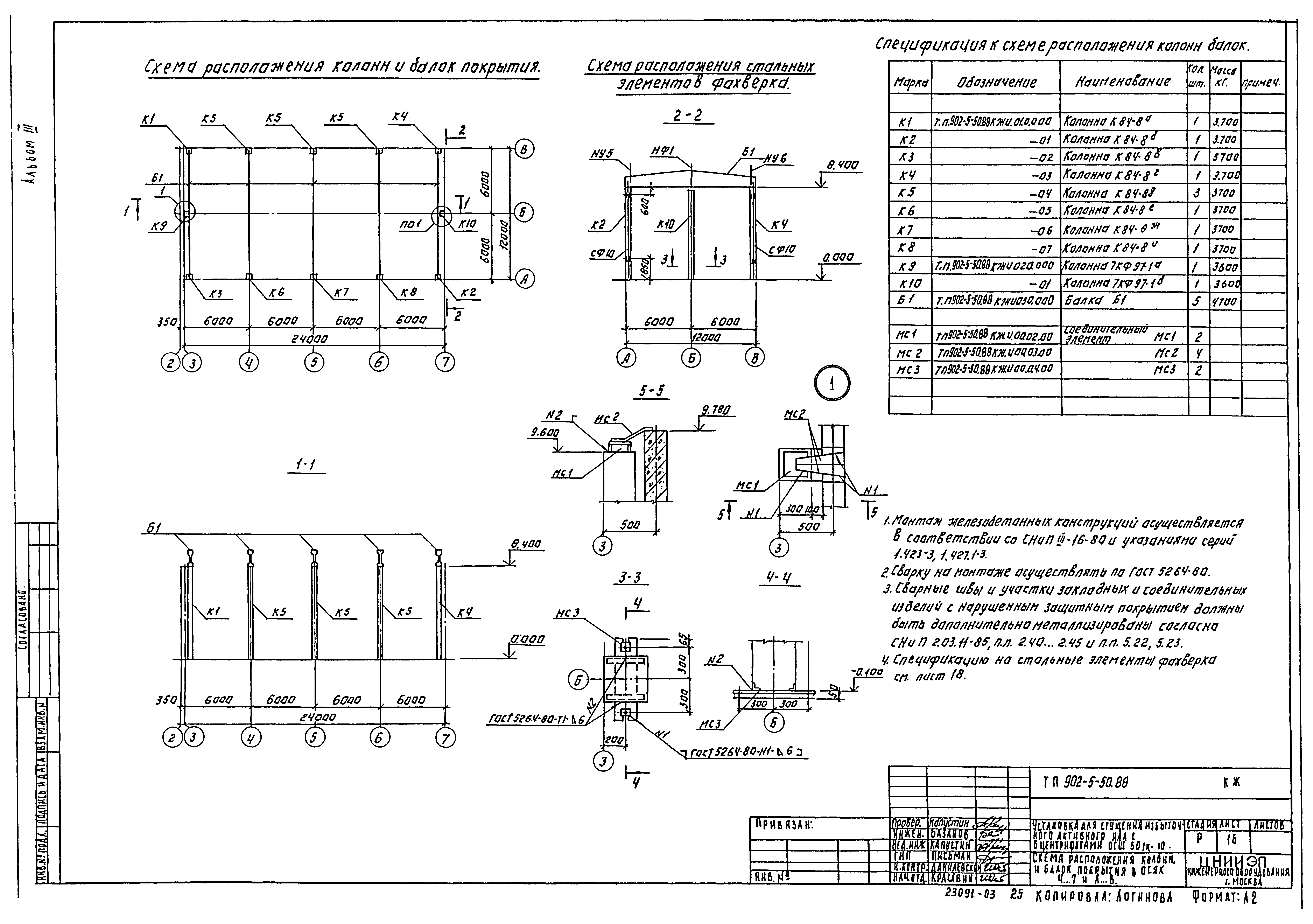 Типовой проект 902-5-50.88