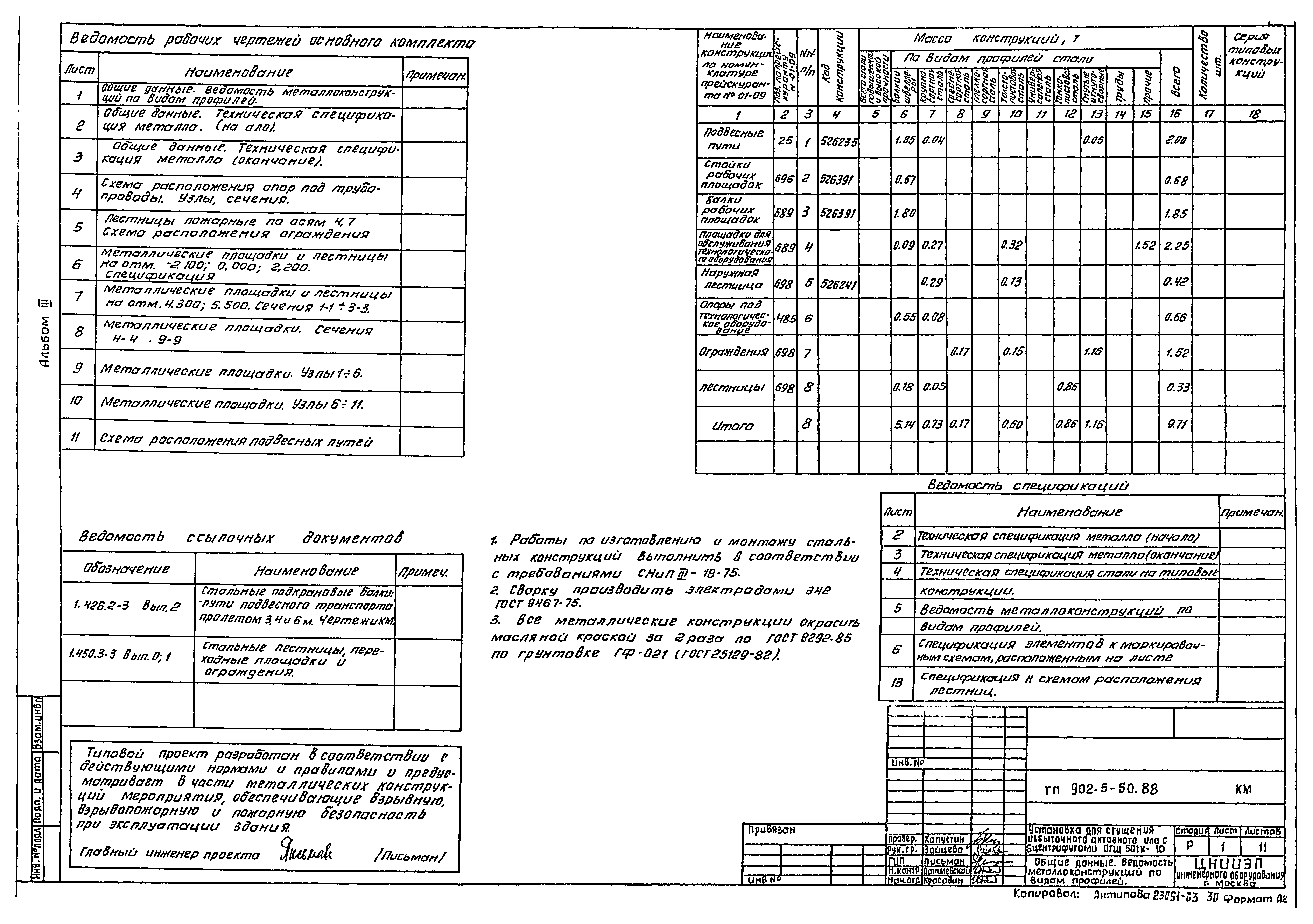 Типовой проект 902-5-50.88