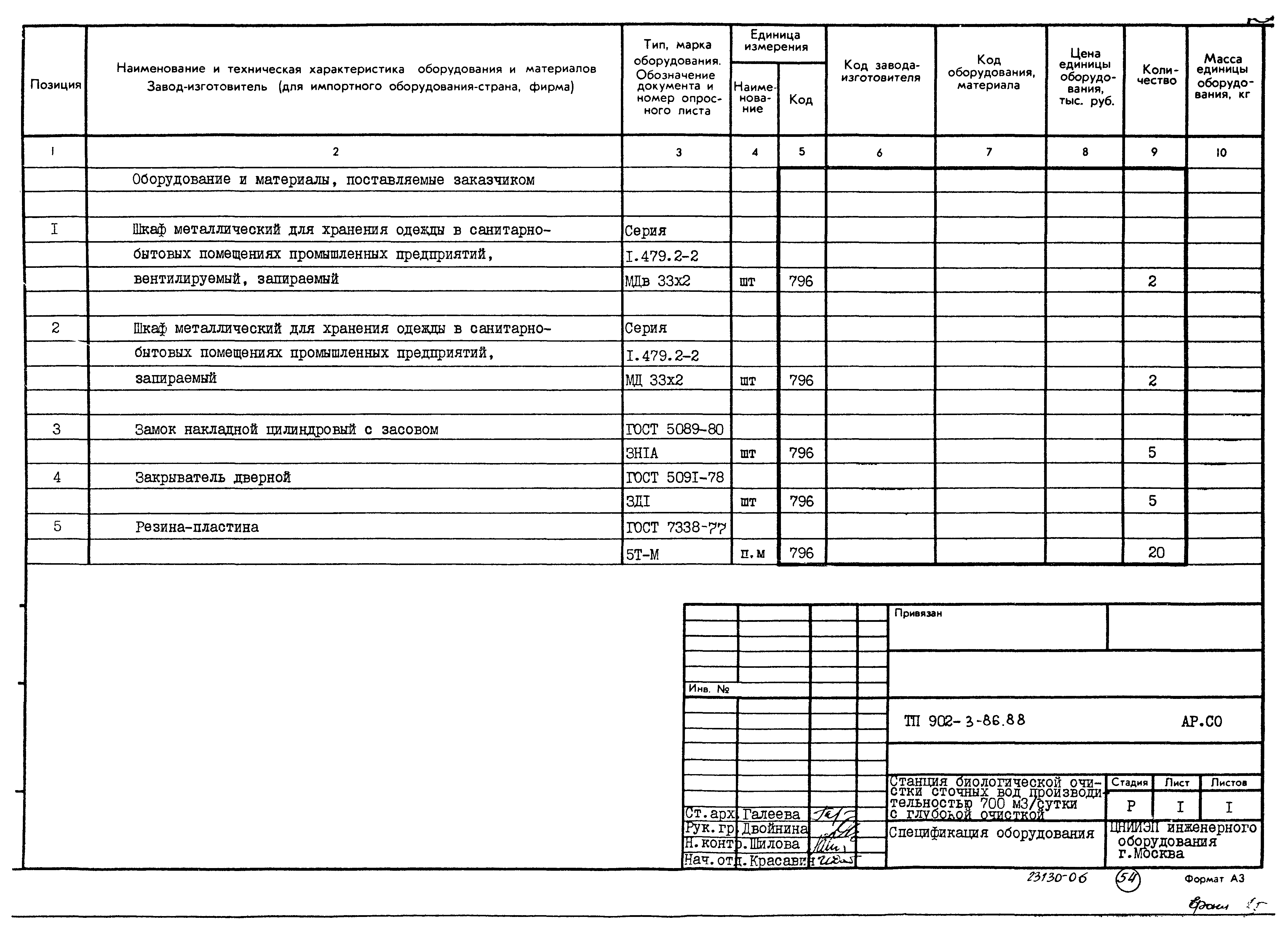 Типовой проект 902-3-86.88