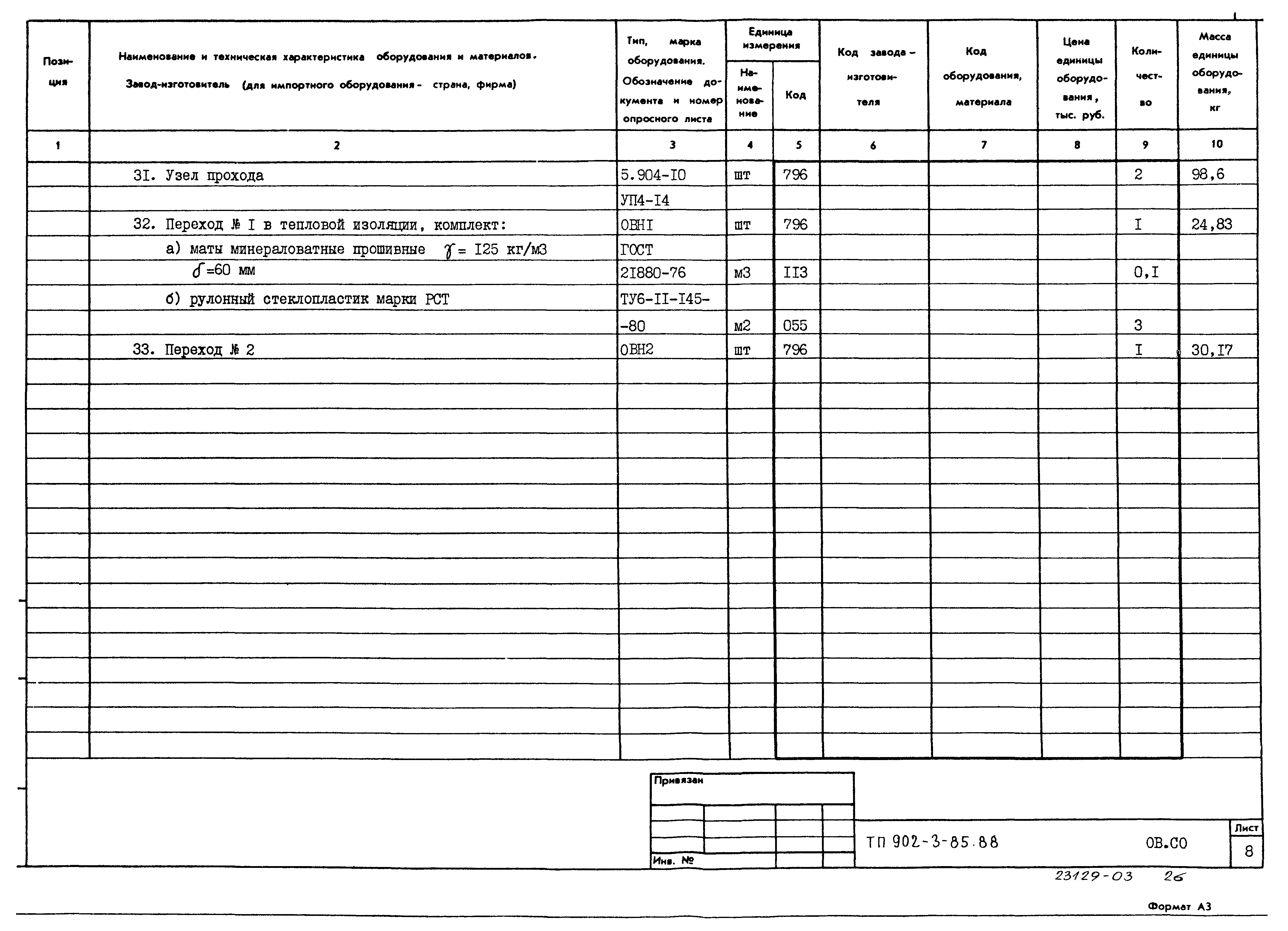 Типовой проект 902-3-85.88