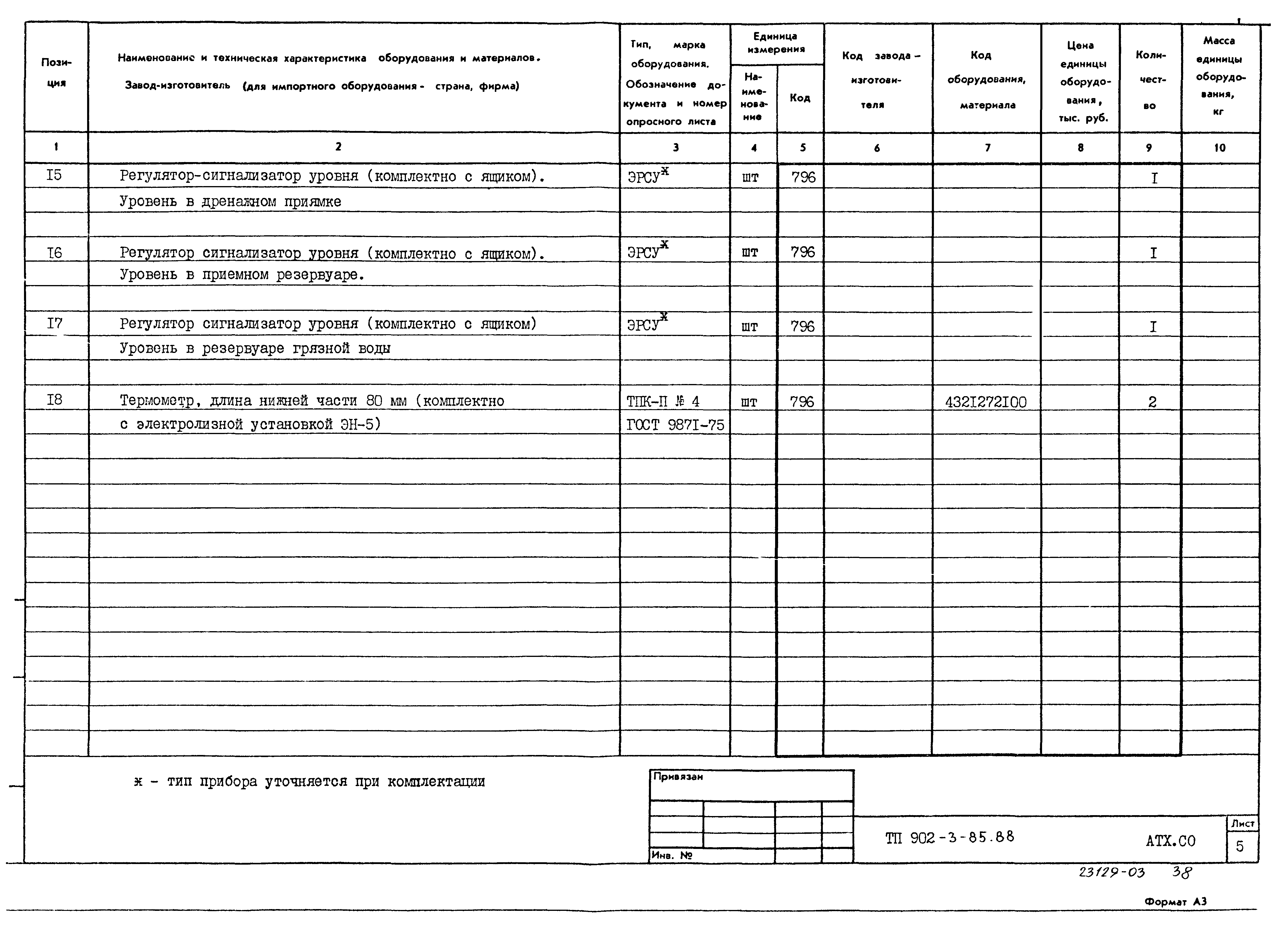 Типовой проект 902-3-85.88