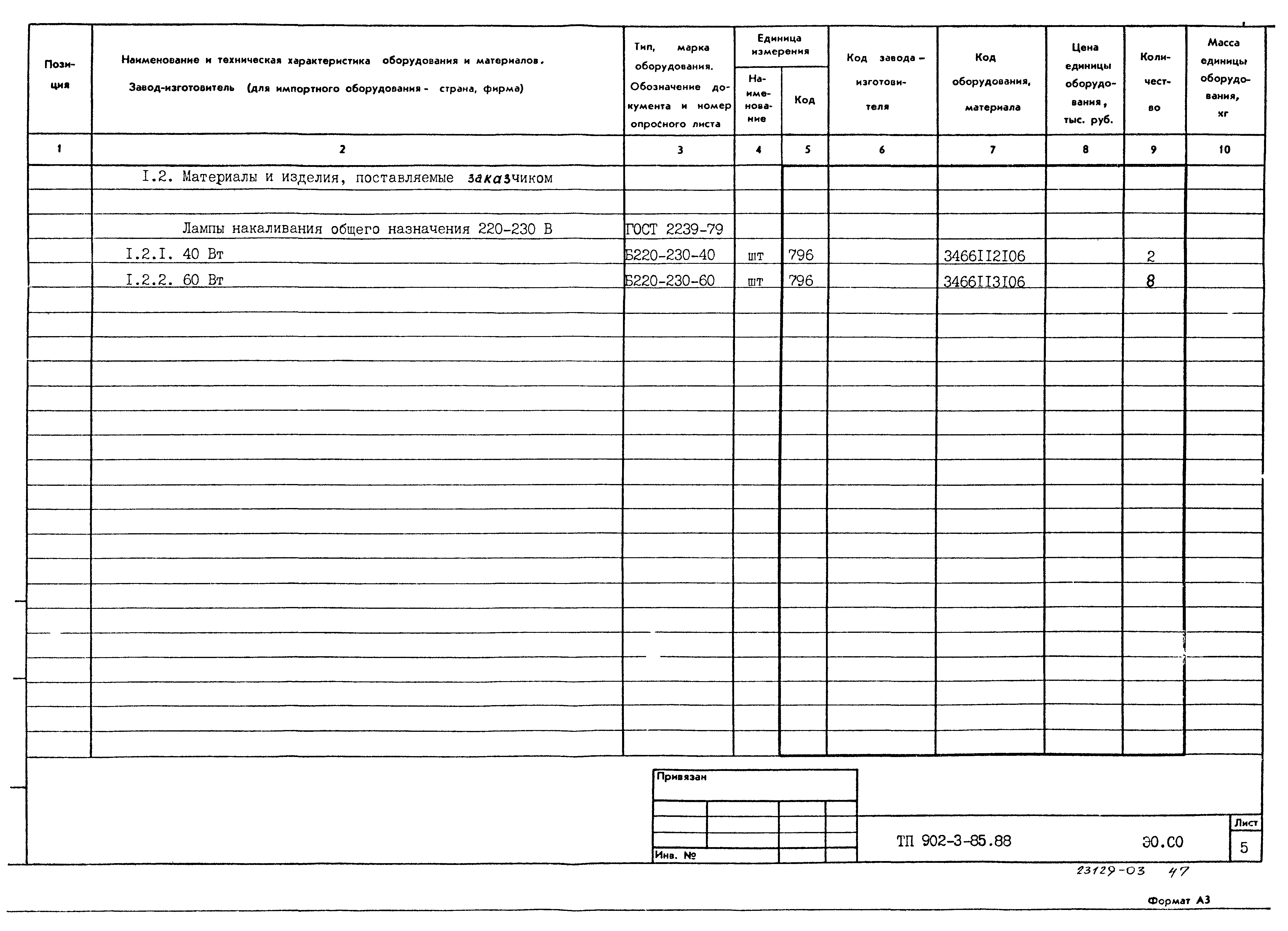 Типовой проект 902-3-85.88