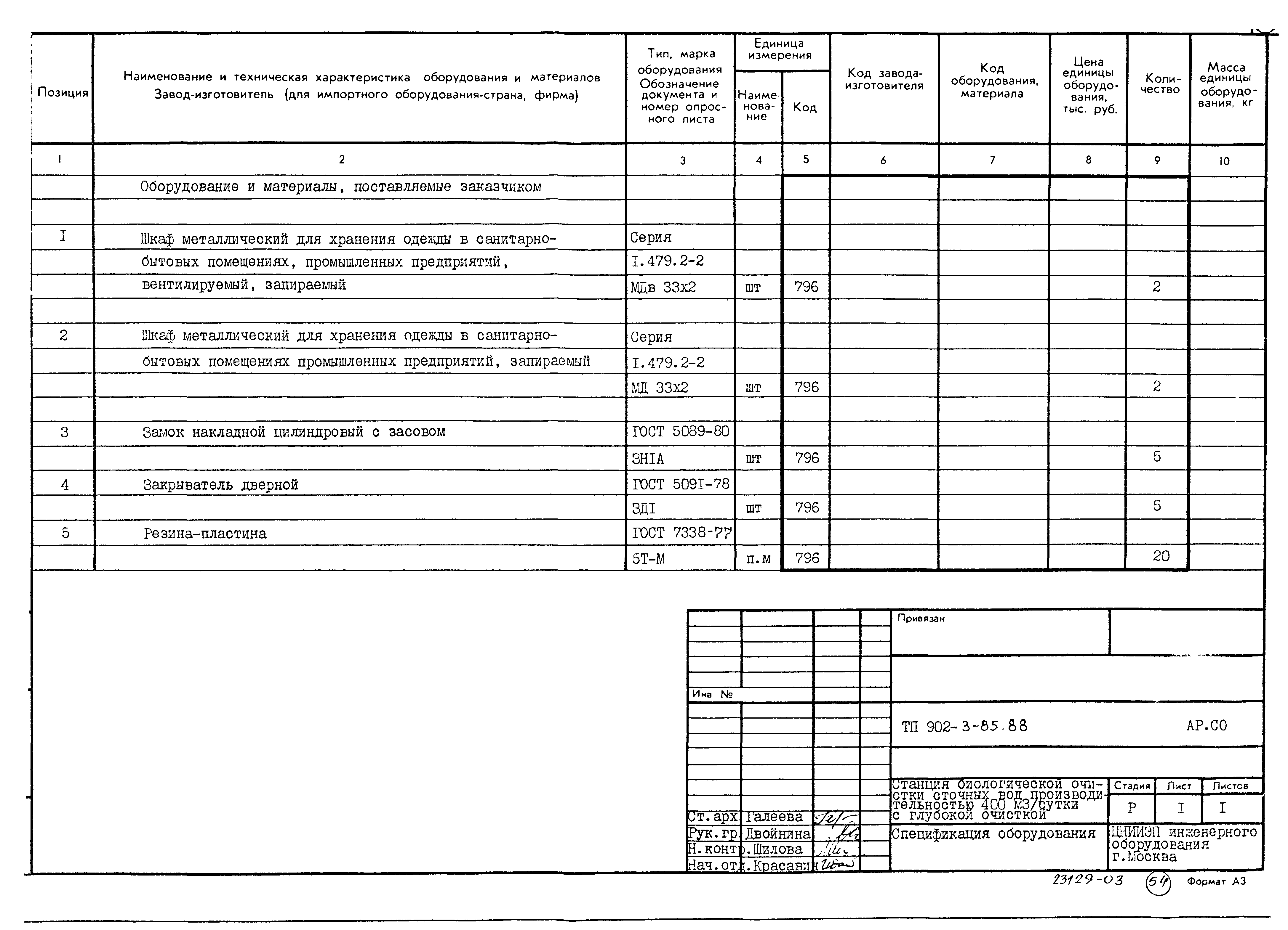 Типовой проект 902-3-85.88
