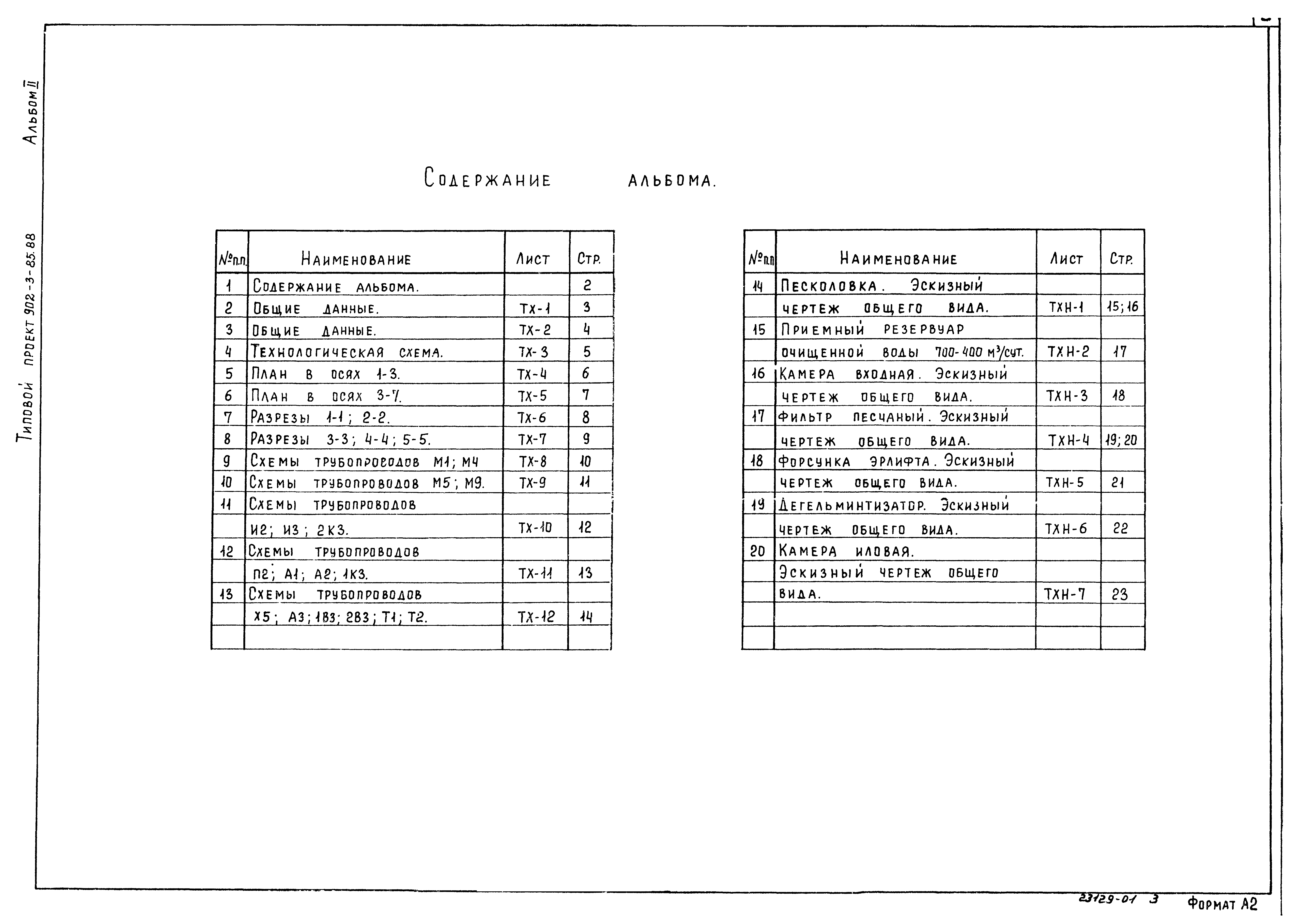Типовой проект 902-3-85.88