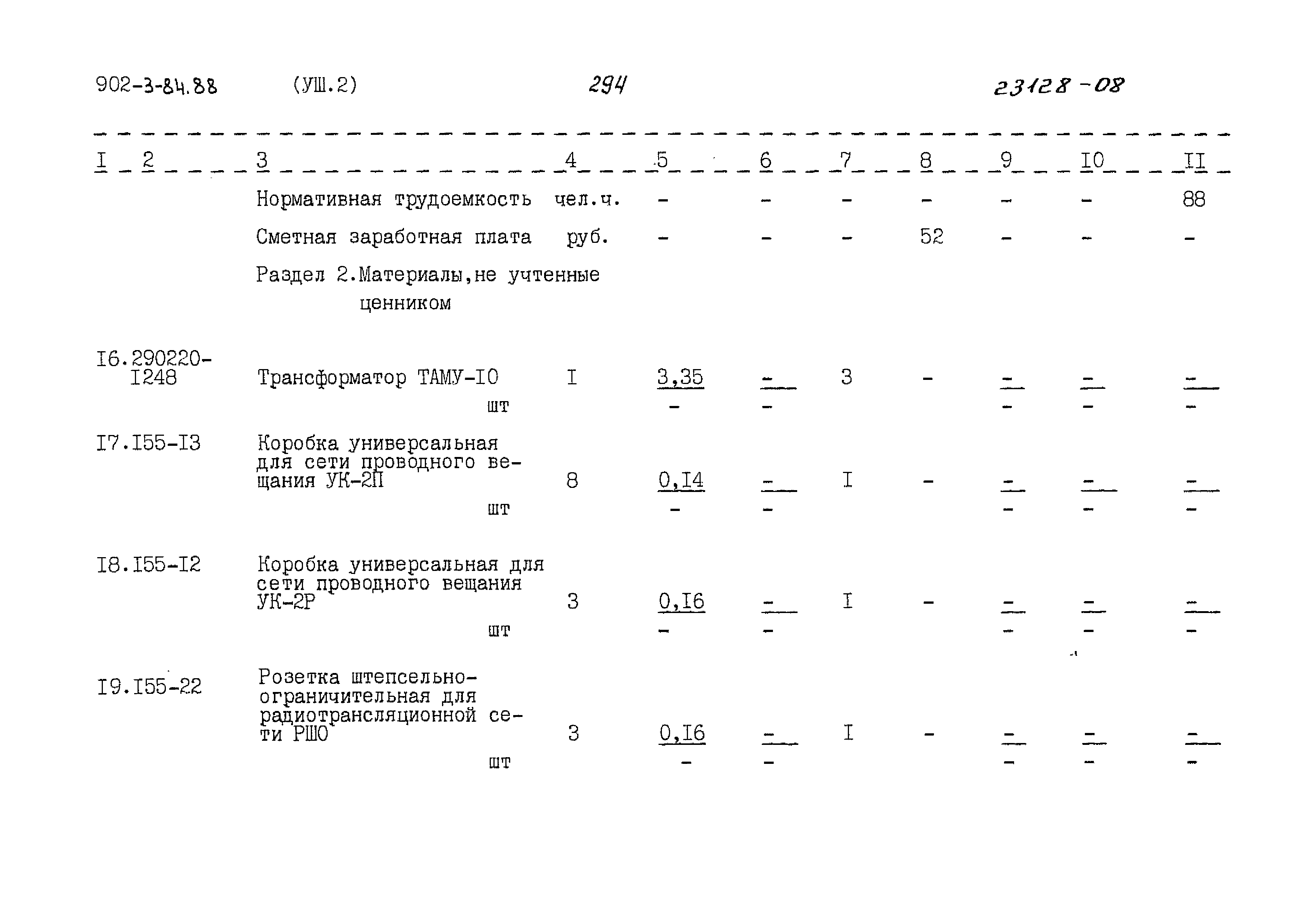 Типовой проект 902-3-84.88