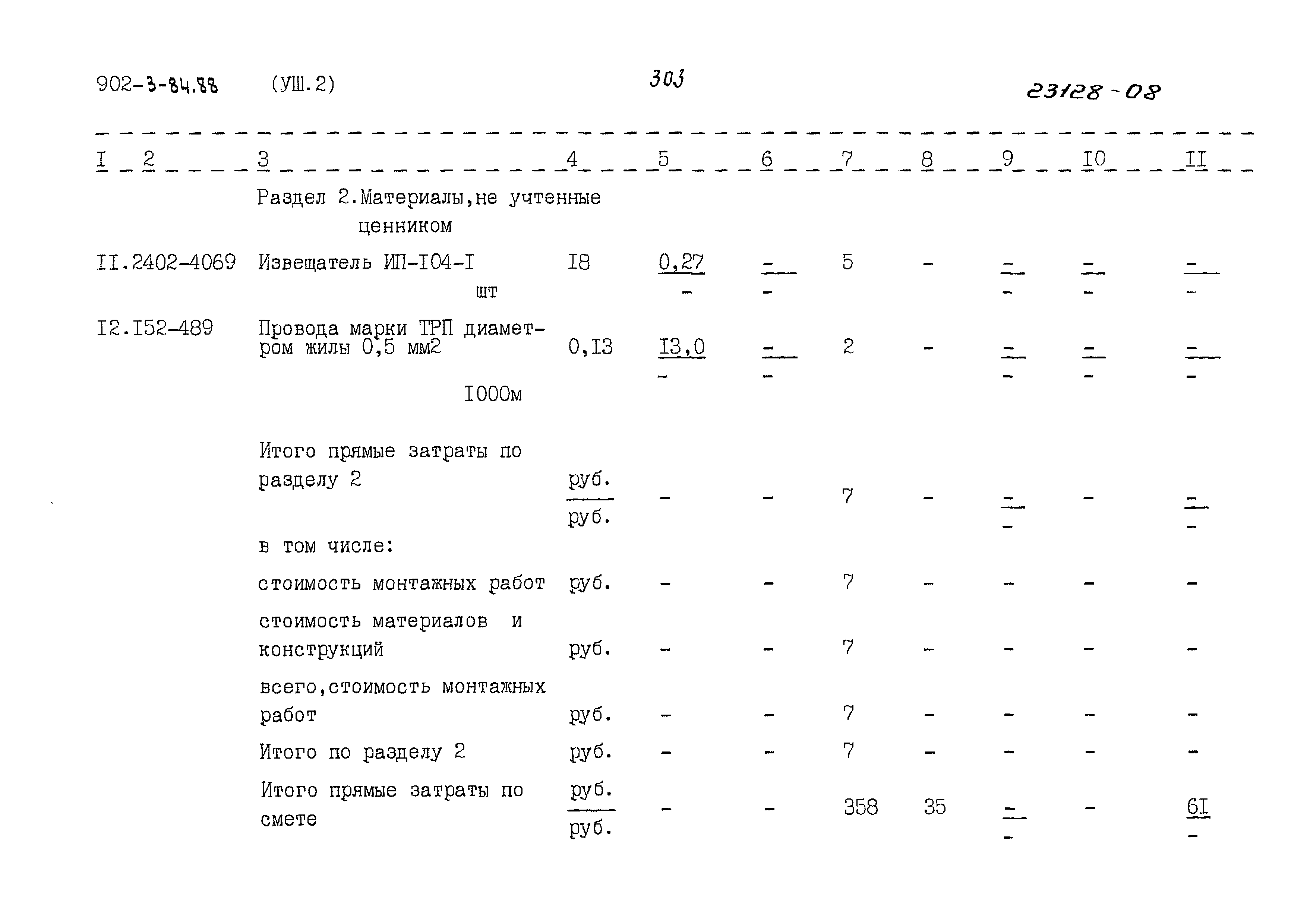 Типовой проект 902-3-84.88