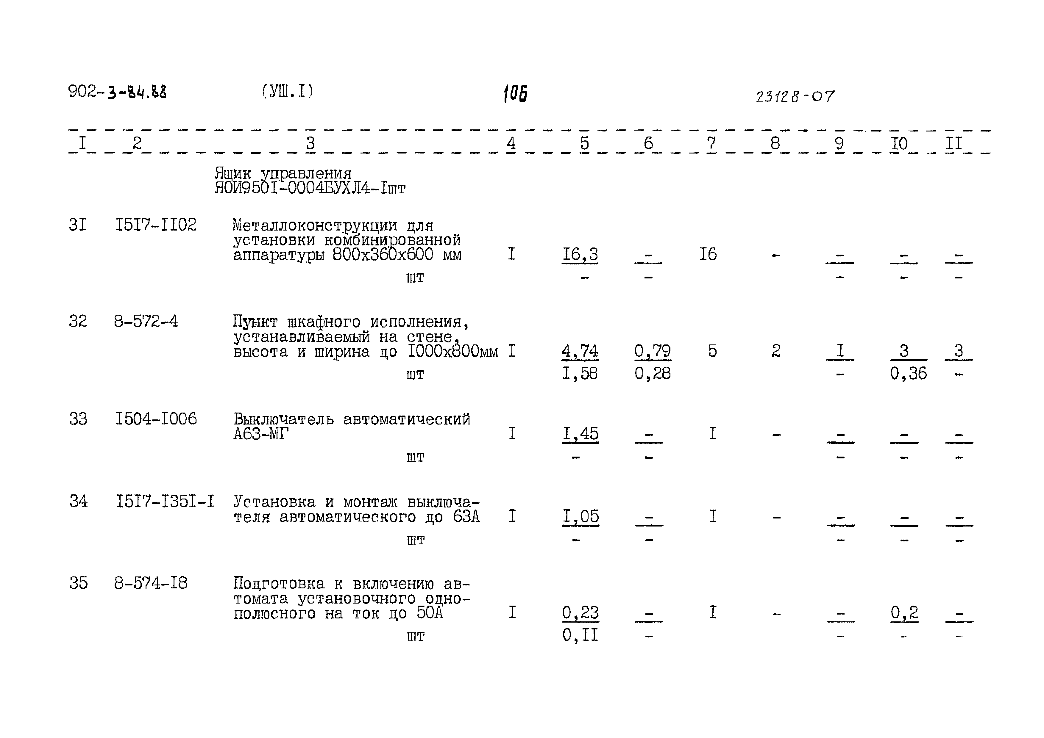 Типовой проект 902-3-84.88