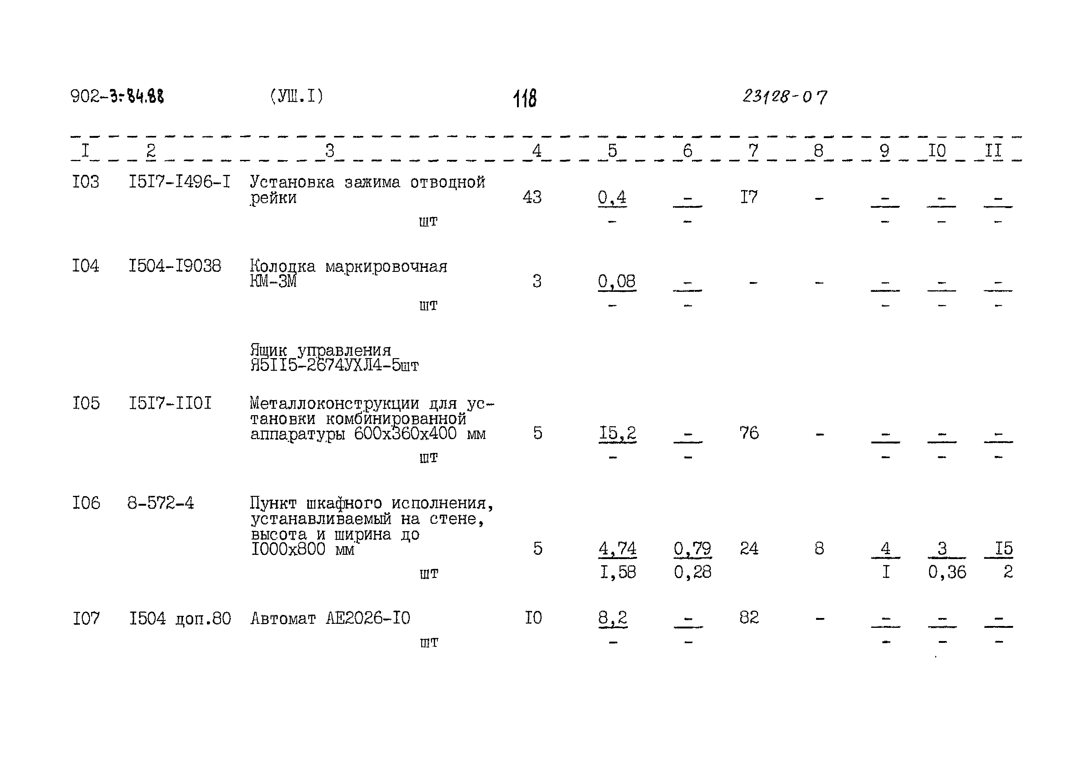 Типовой проект 902-3-84.88