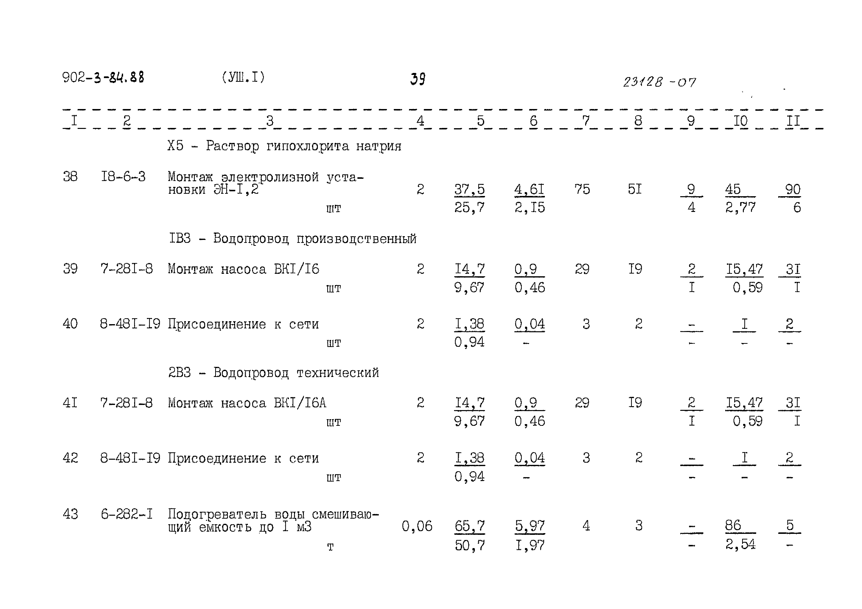 Типовой проект 902-3-84.88