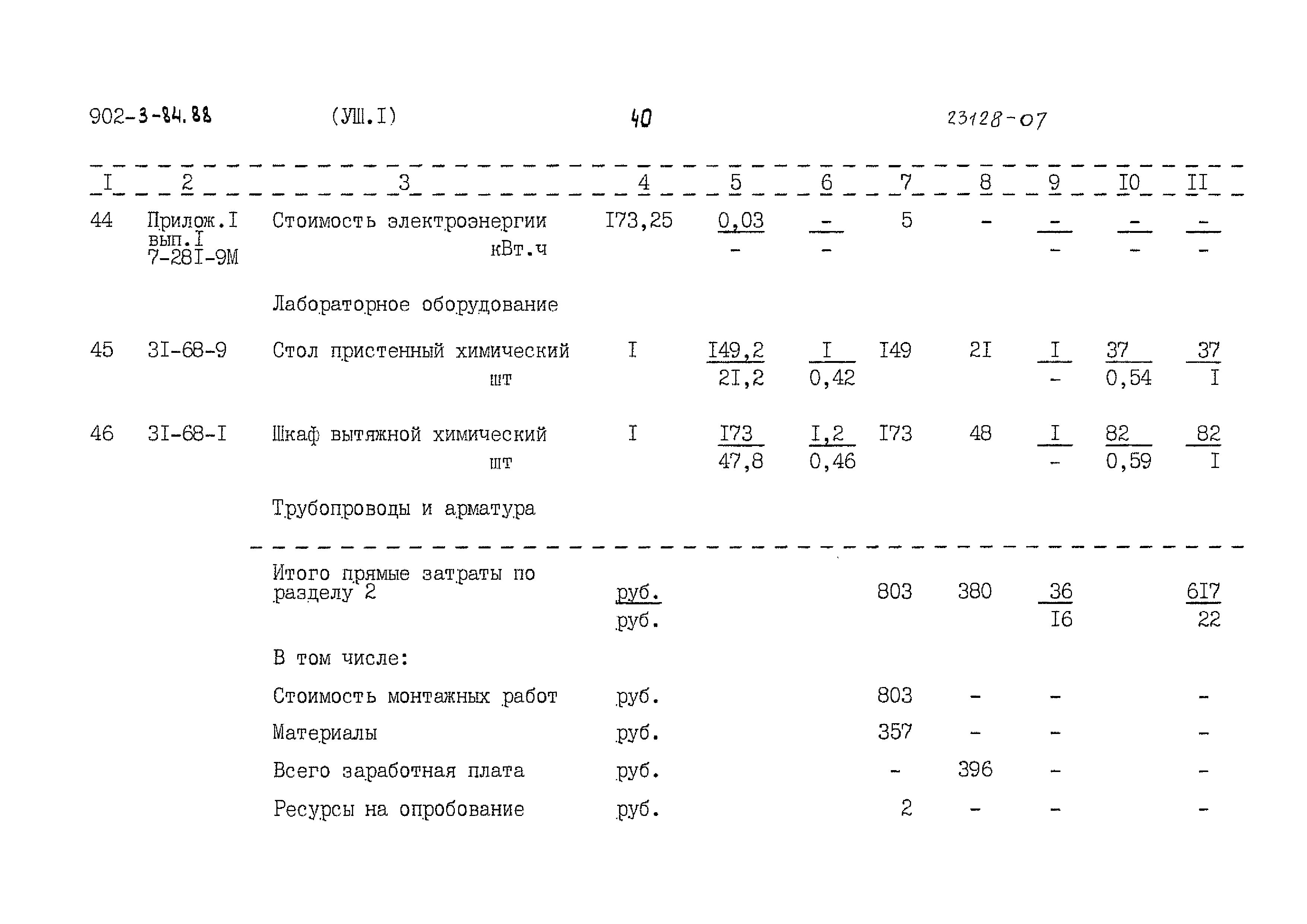 Типовой проект 902-3-84.88