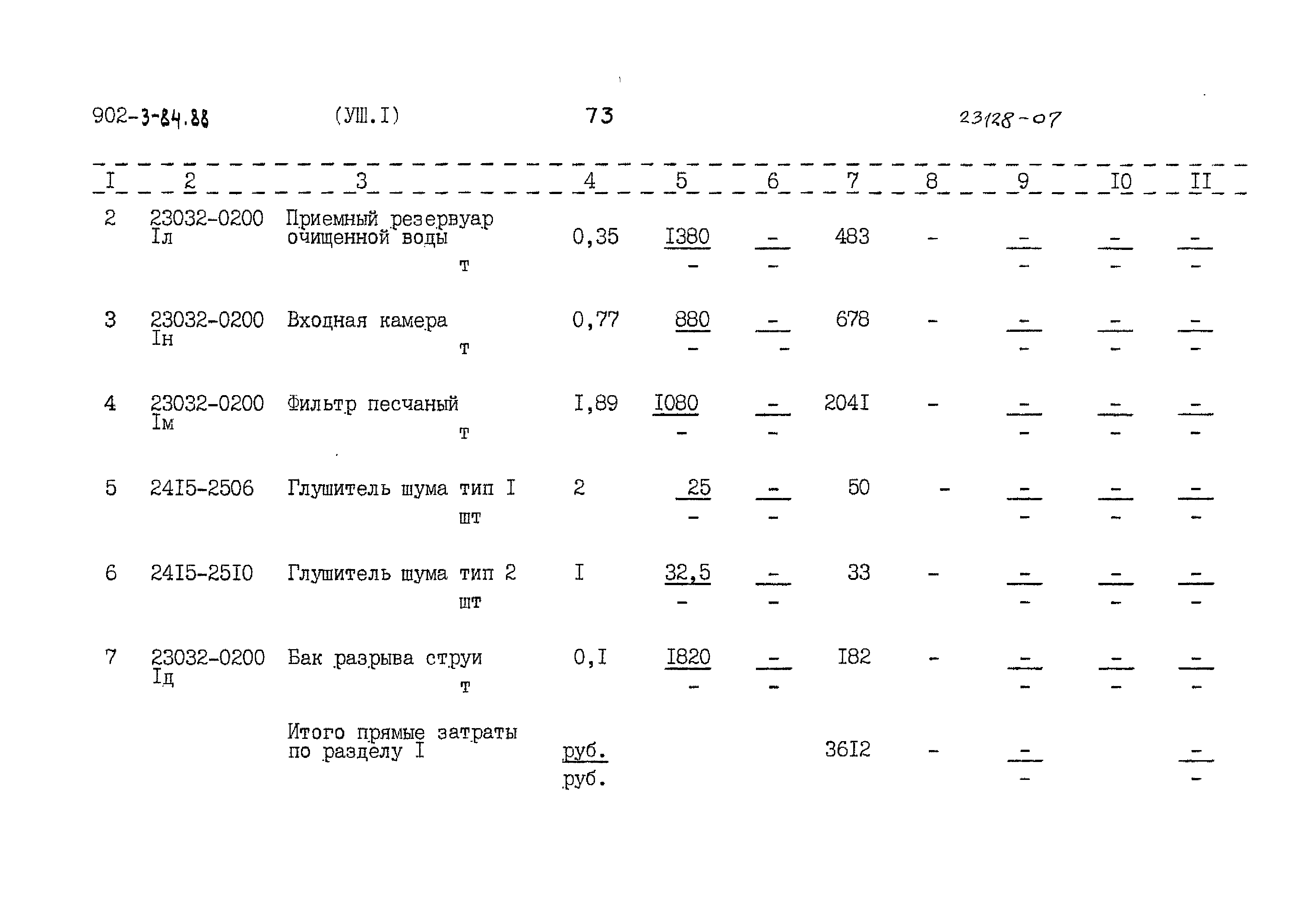 Типовой проект 902-3-84.88