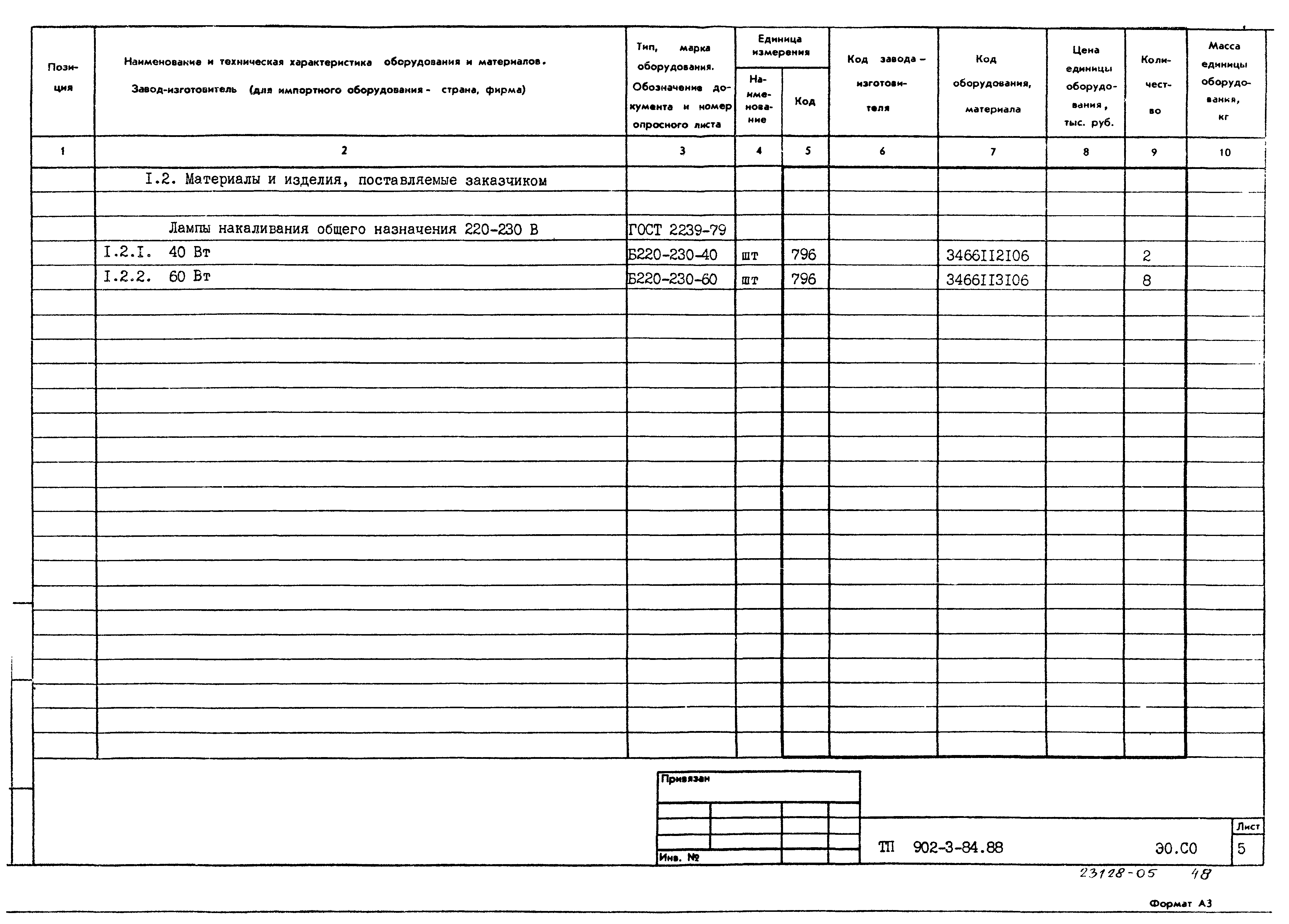 Типовой проект 902-3-84.88