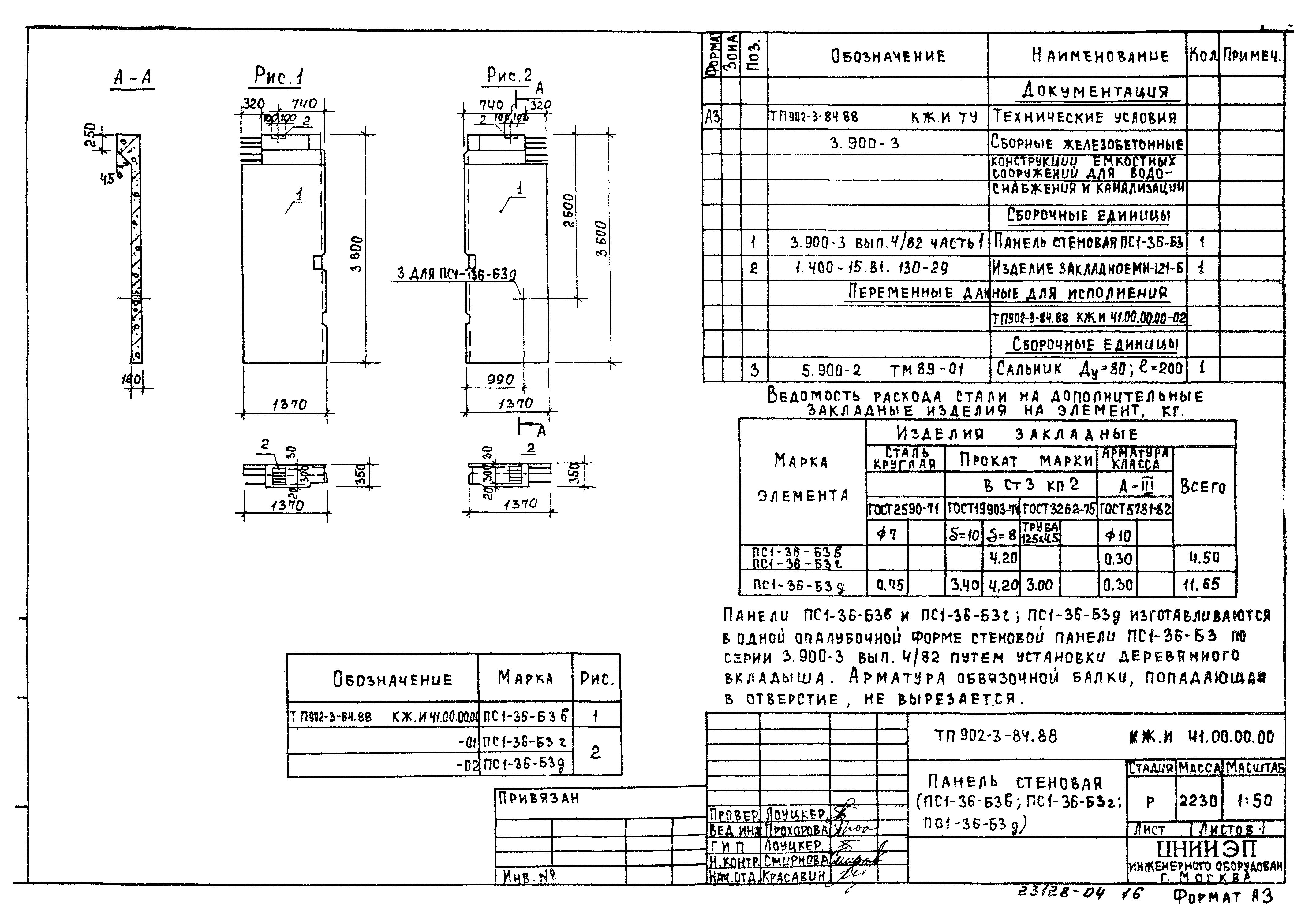 Типовой проект 902-3-84.88