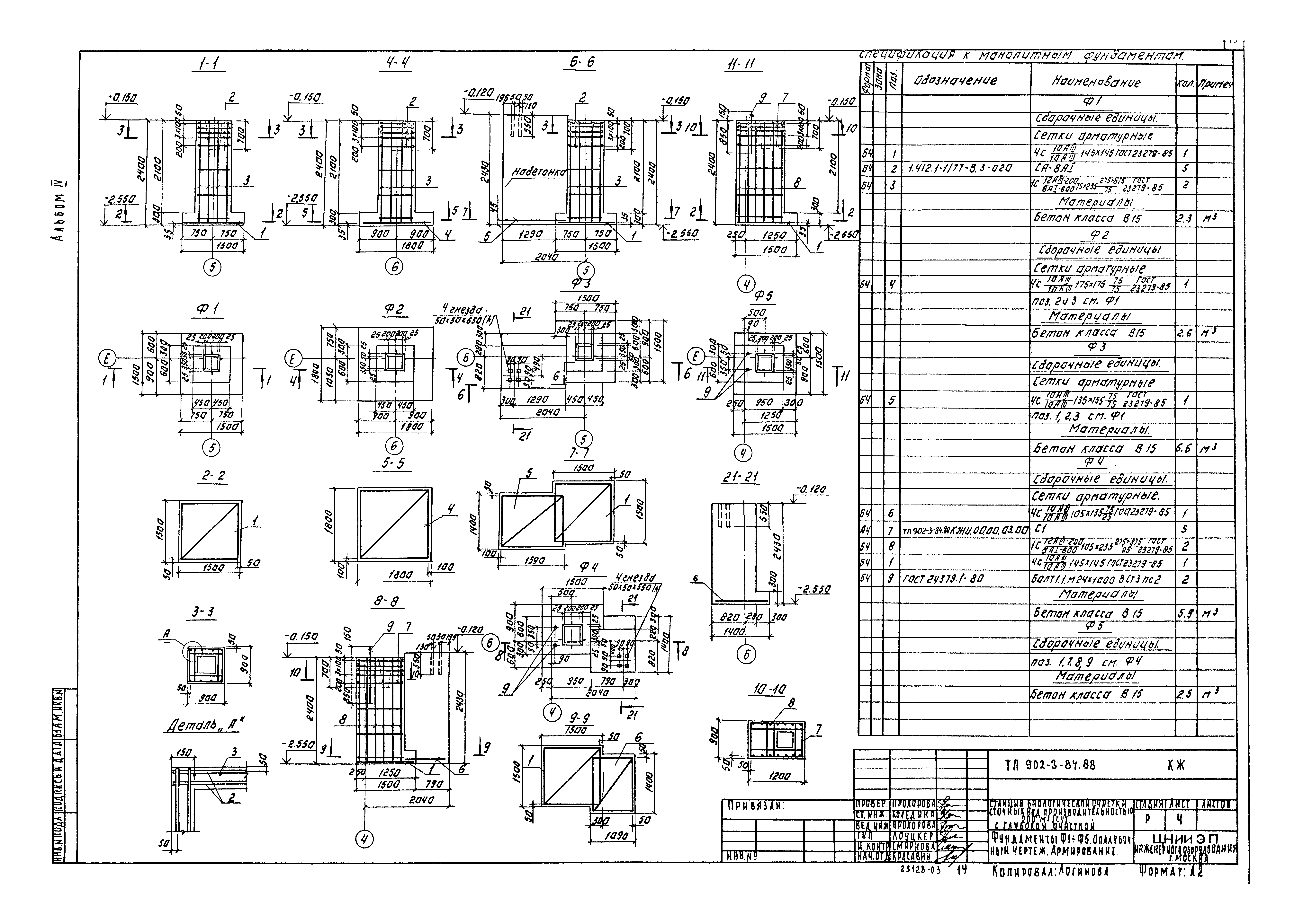 Типовой проект 902-3-84.88