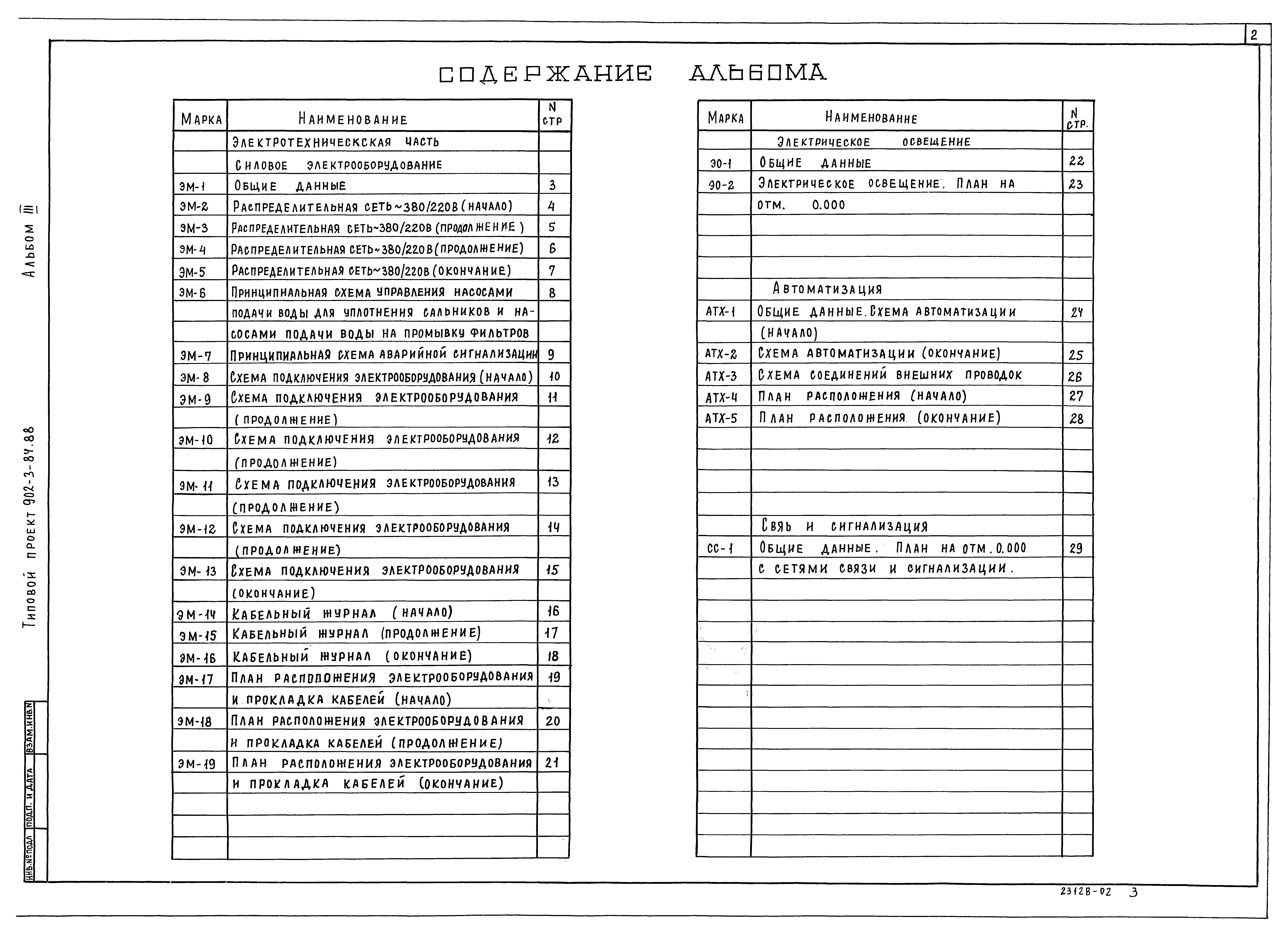 Типовой проект 902-3-84.88