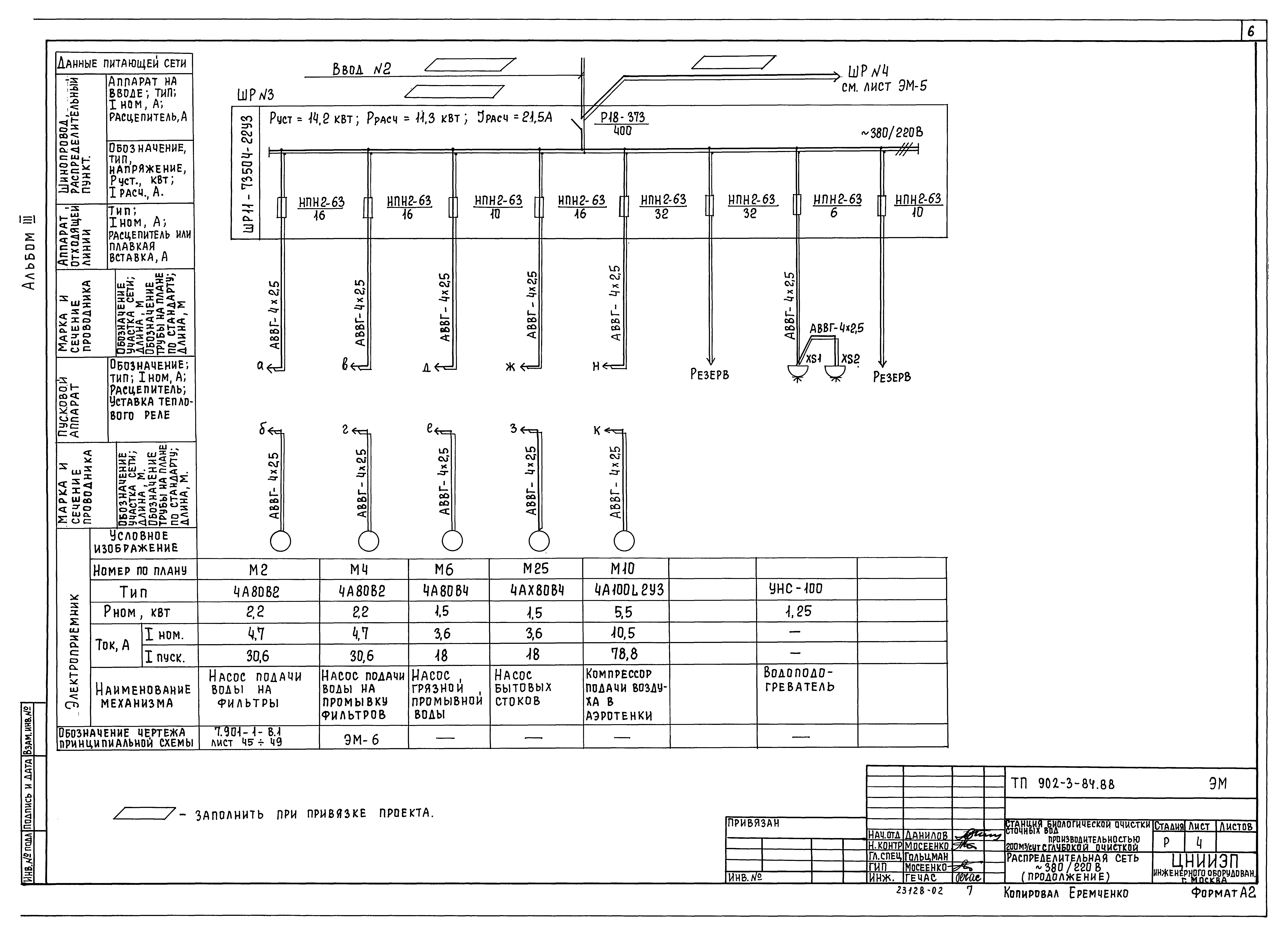 Типовой проект 902-3-84.88