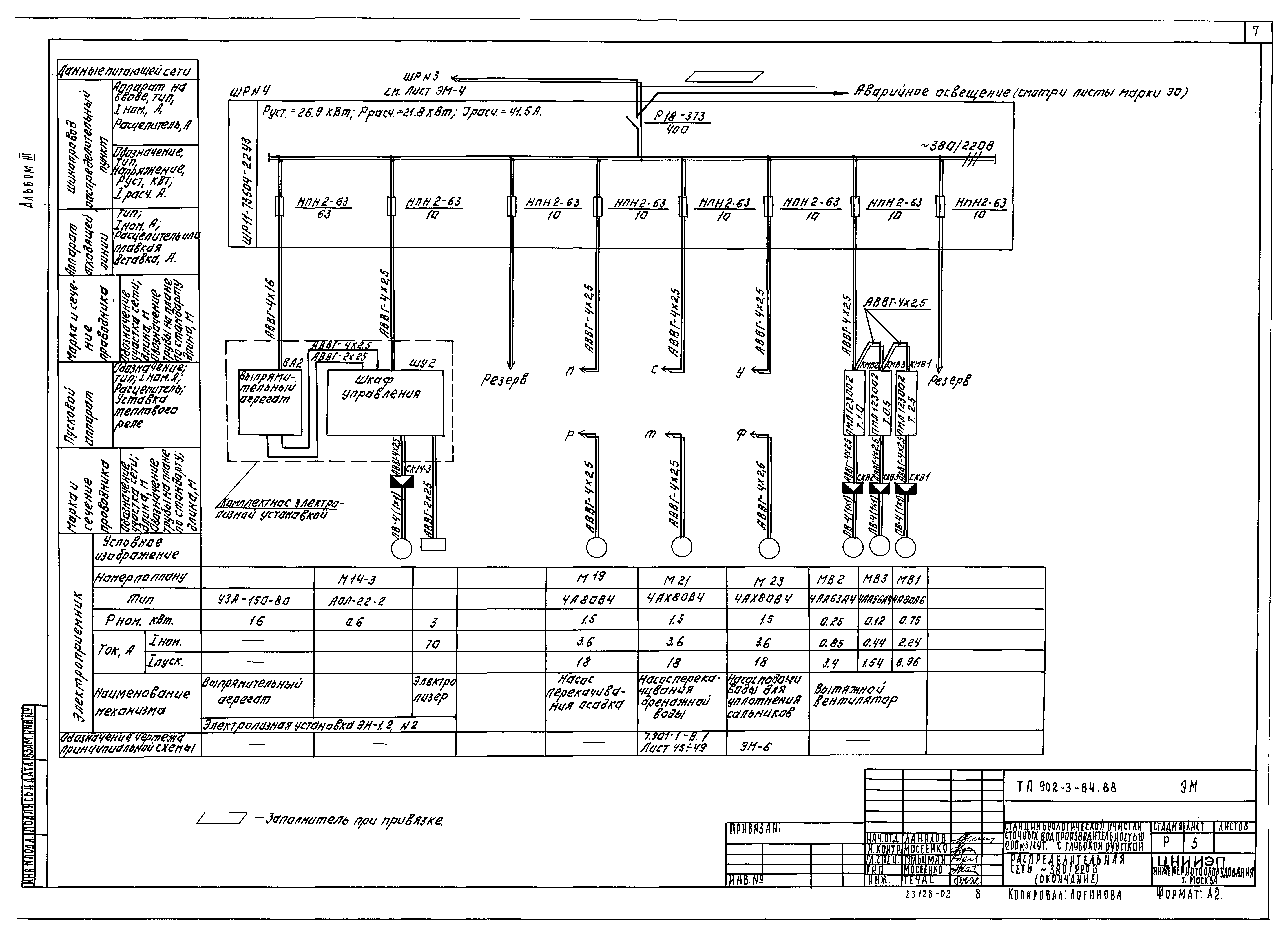 Типовой проект 902-3-84.88