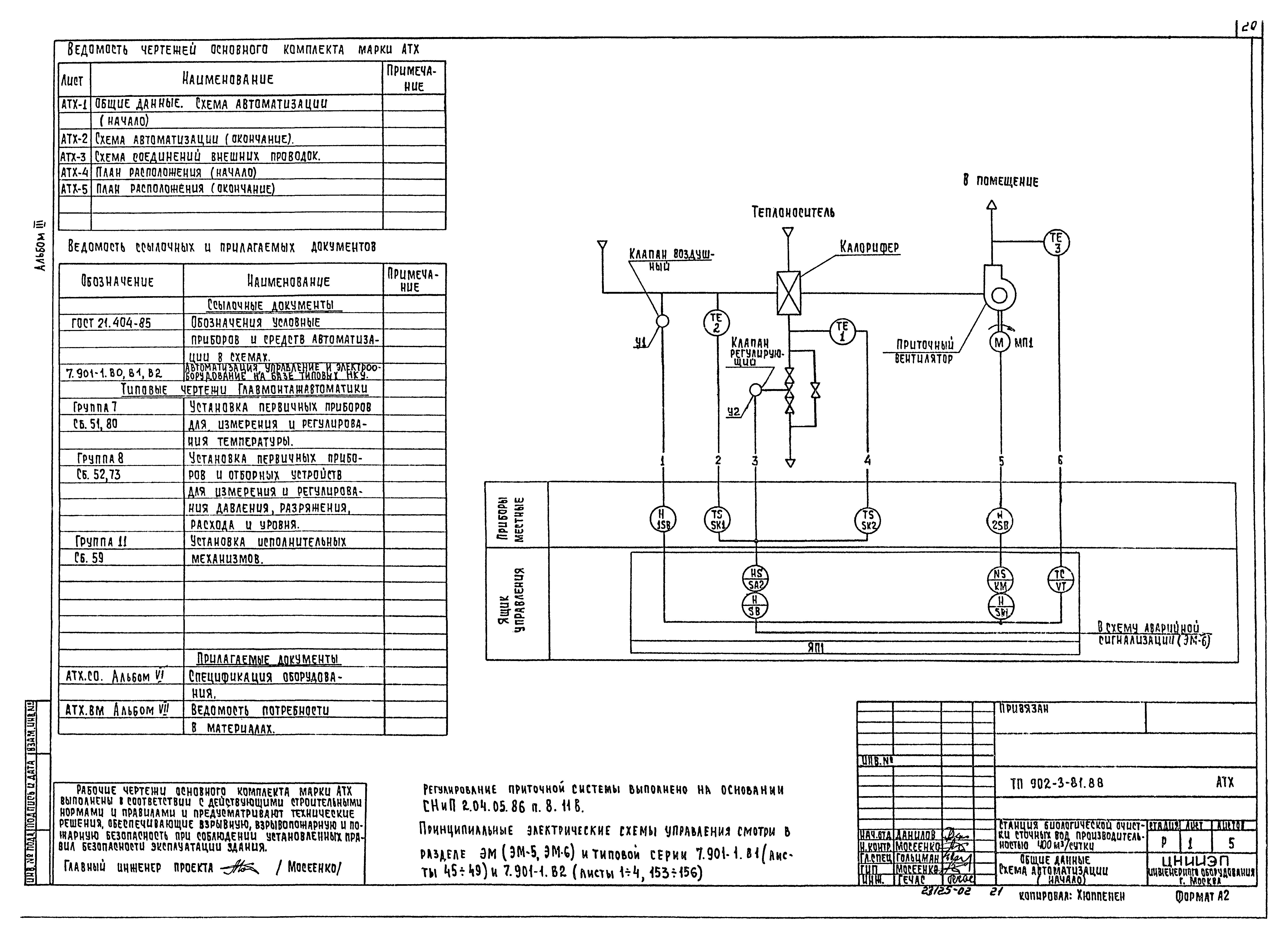 Типовой проект 902-3-81.88