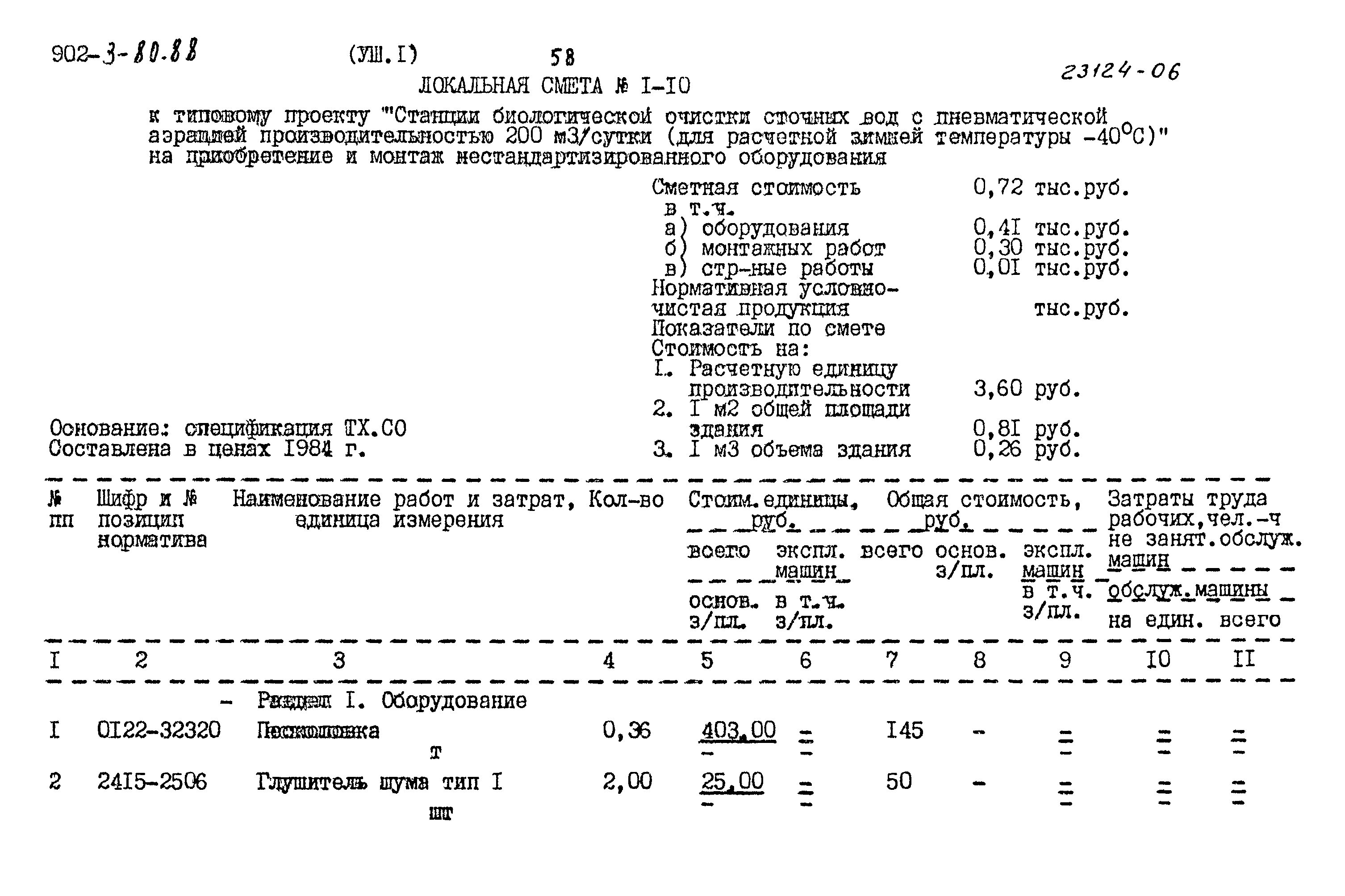 Типовой проект 902-3-80.88
