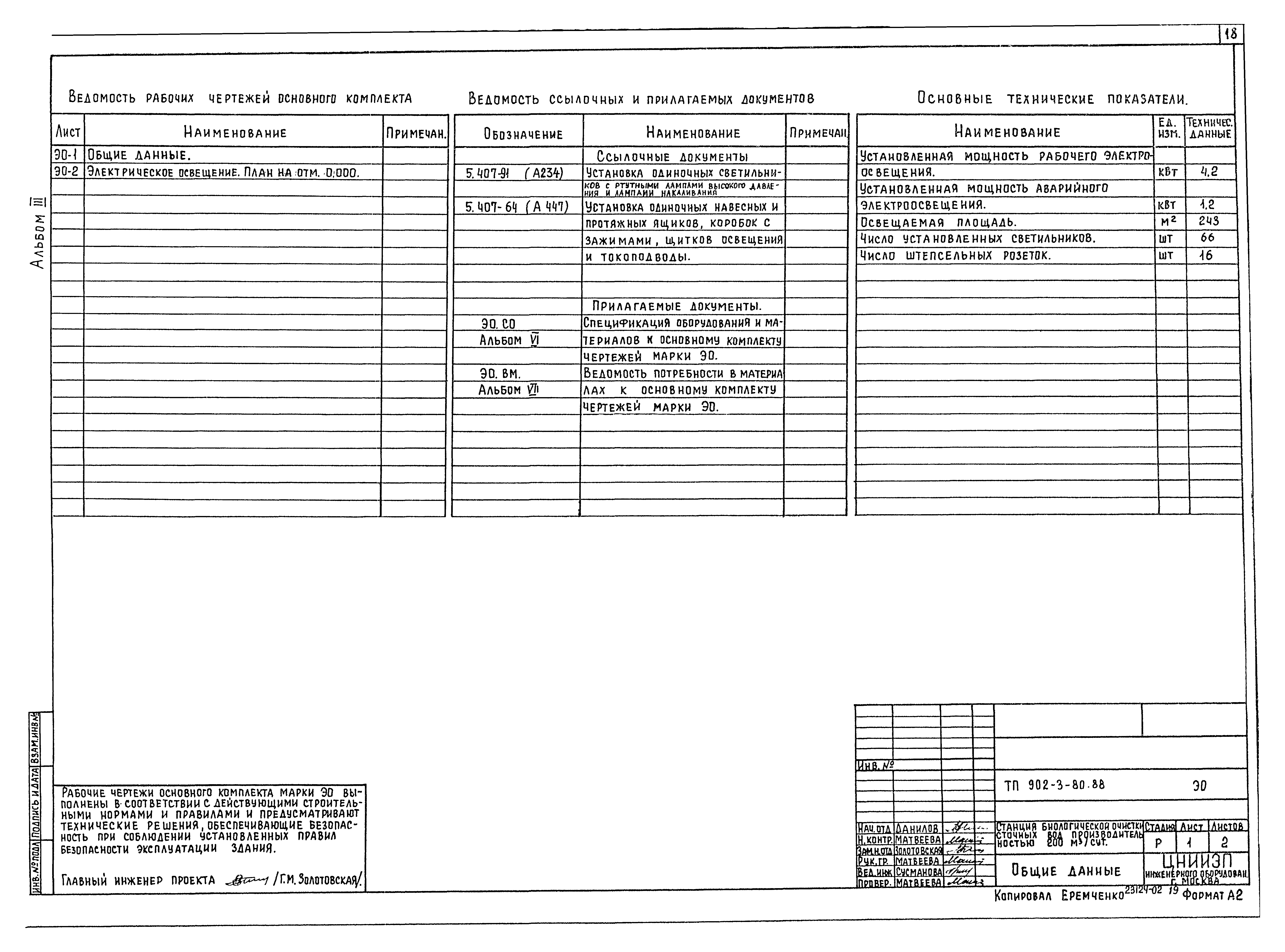 Типовой проект 902-3-80.88