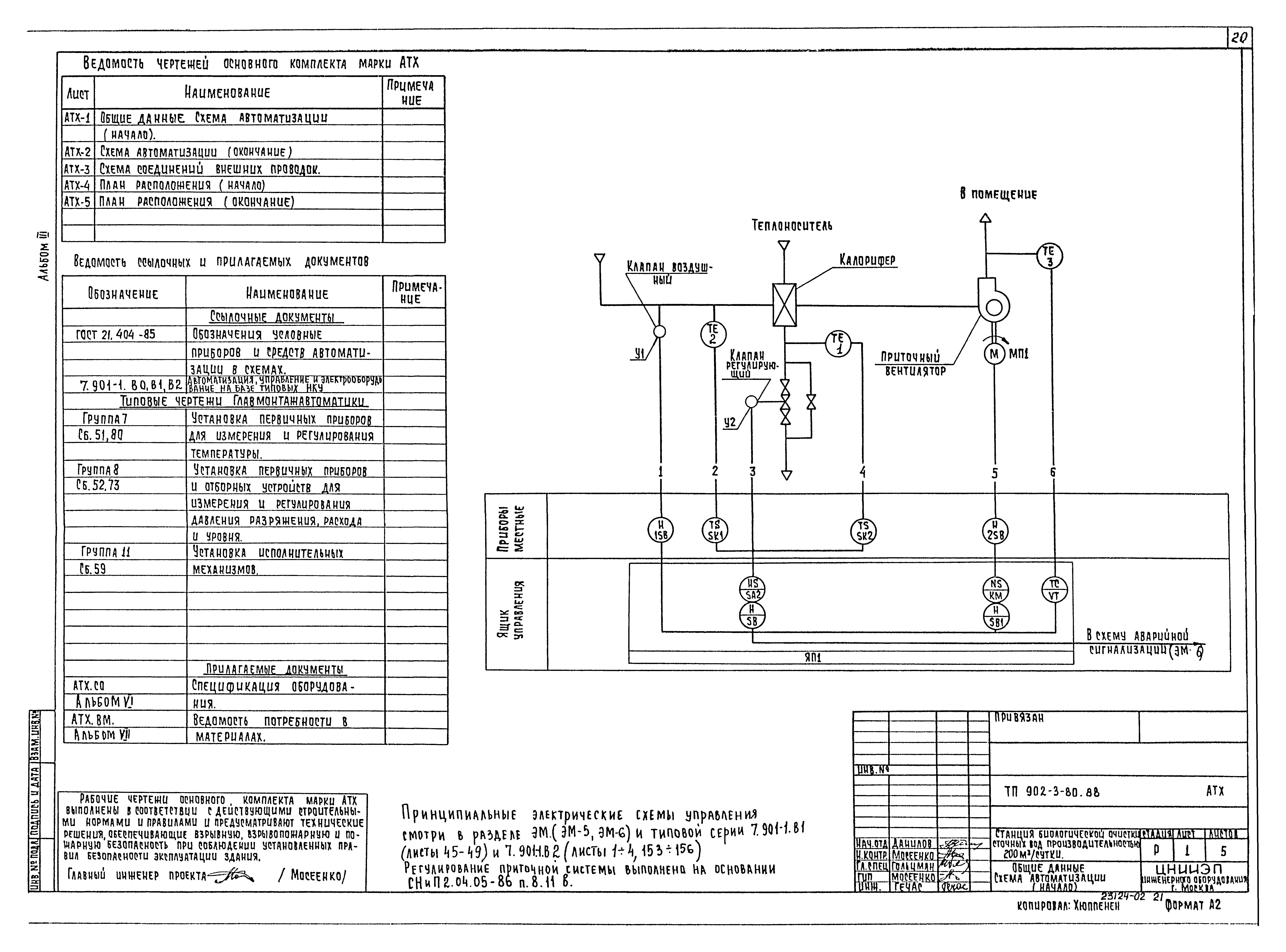 Типовой проект 902-3-80.88