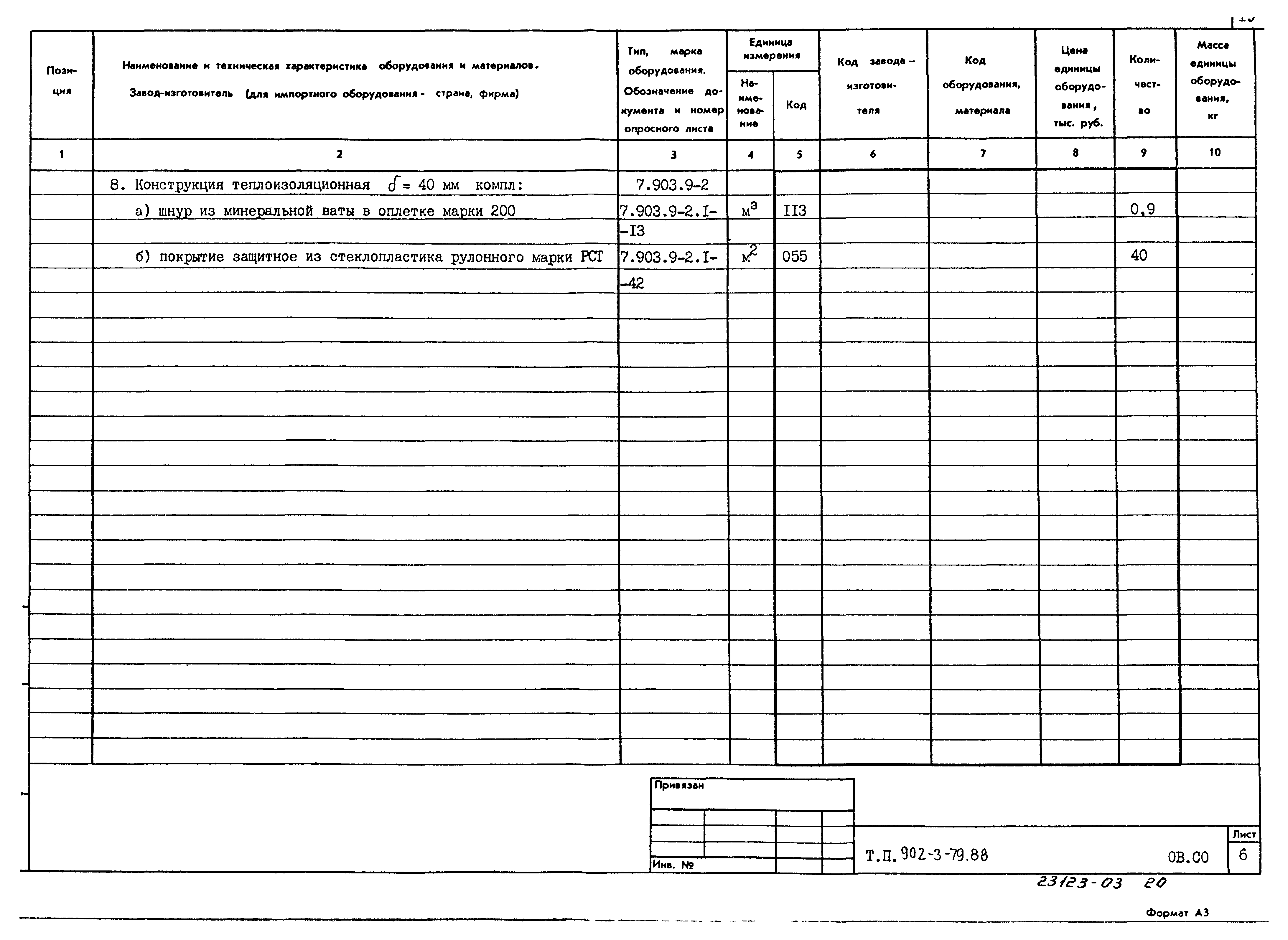 Типовой проект 902-3-79.88