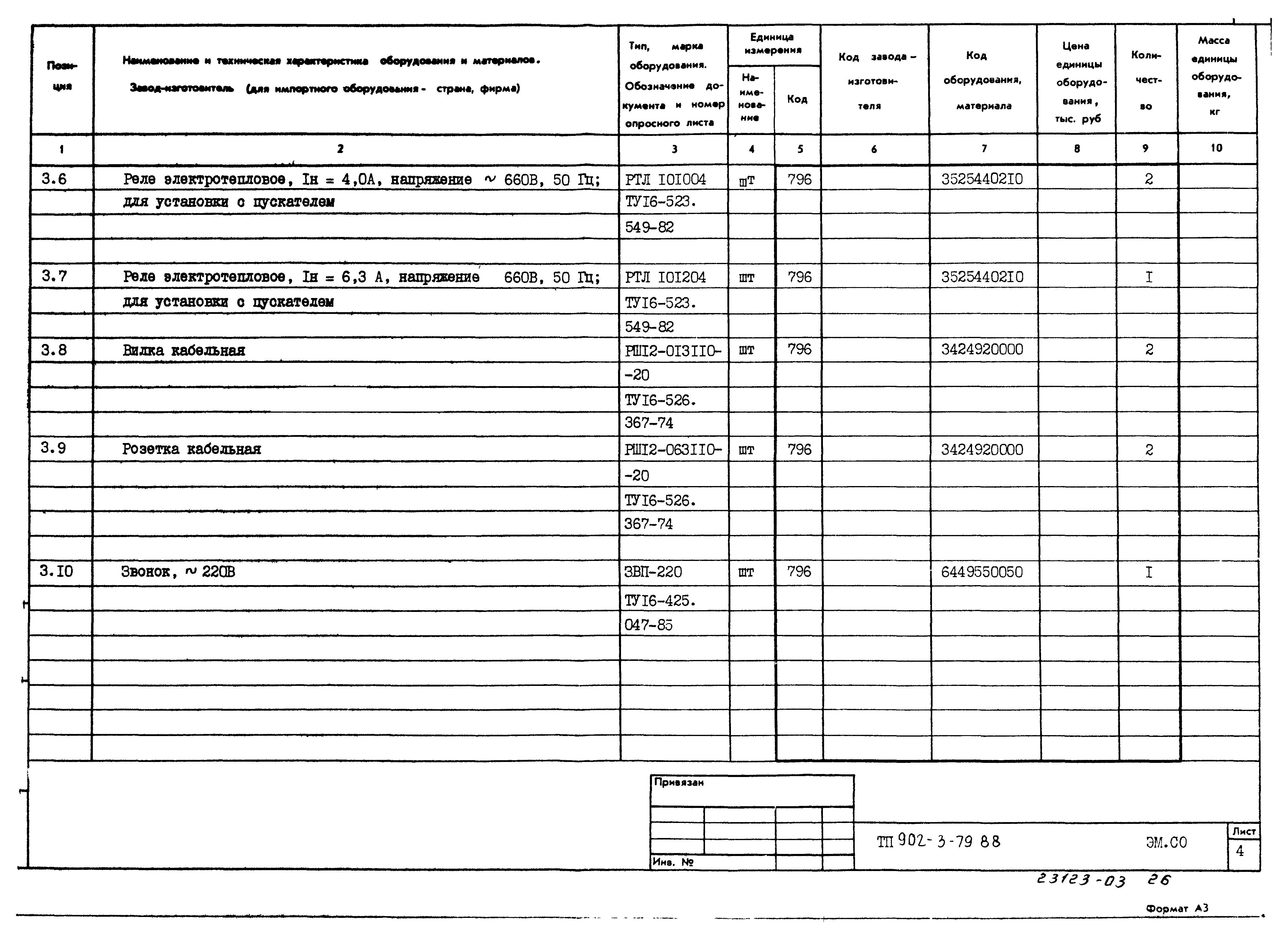 Типовой проект 902-3-79.88