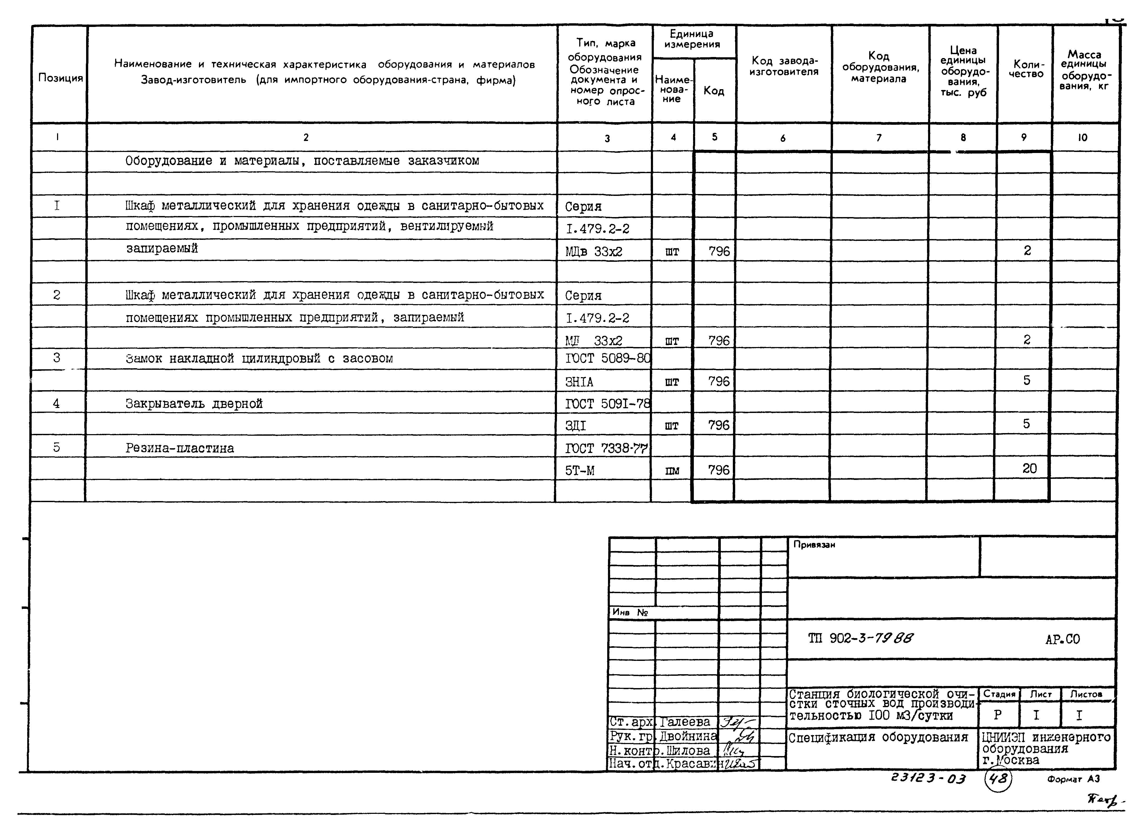 Типовой проект 902-3-79.88