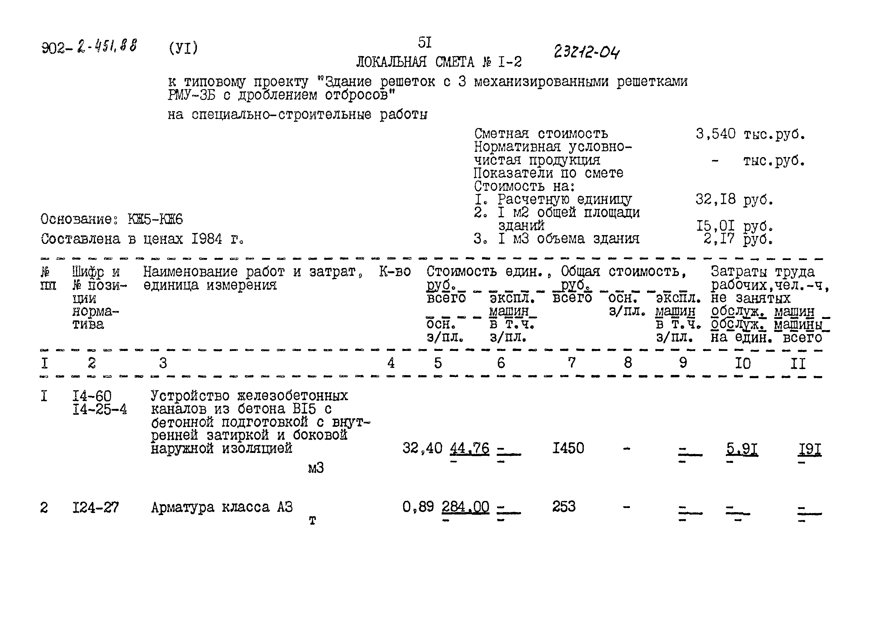 Типовой проект 902-2-451.88