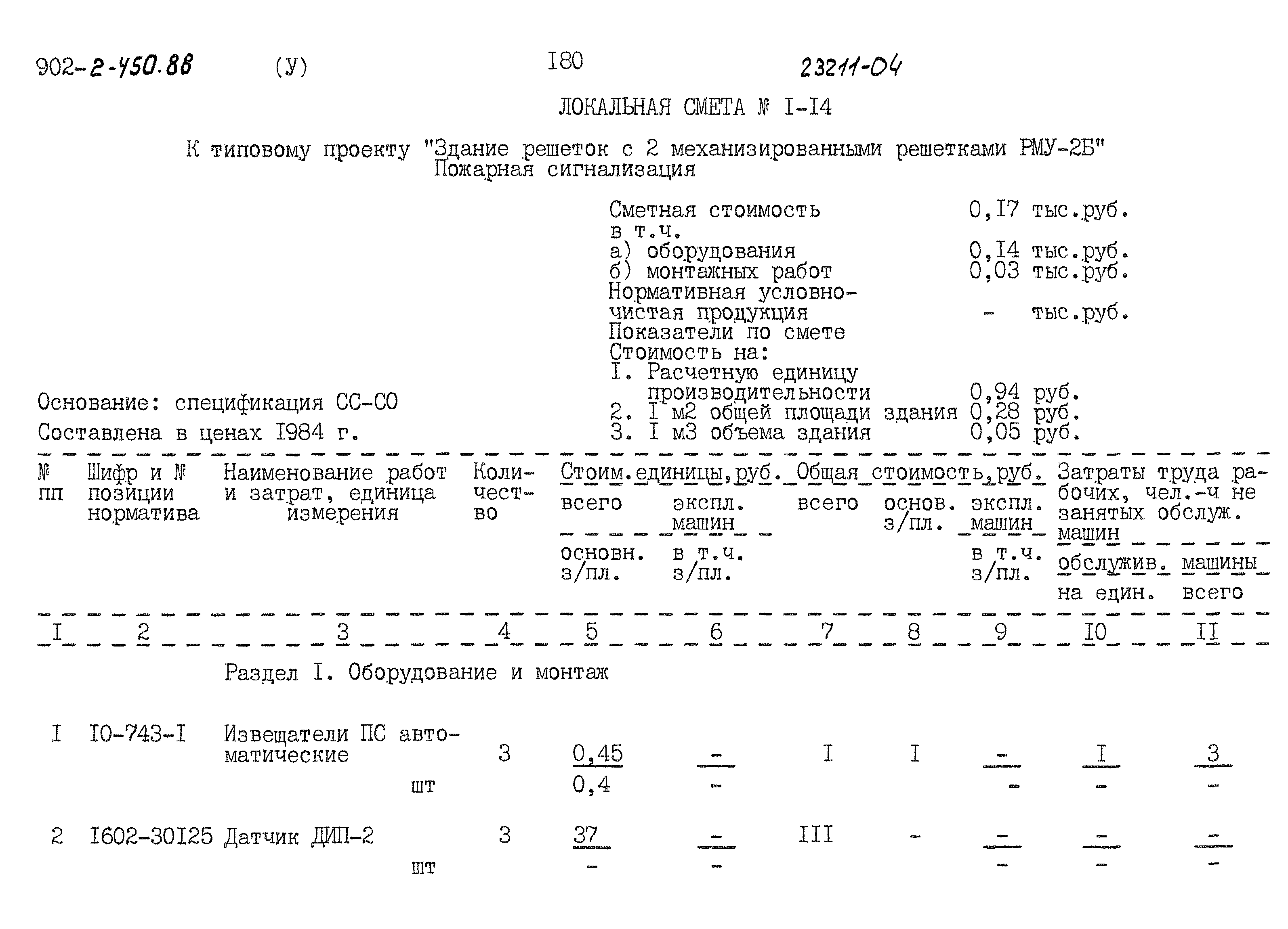 Типовой проект 902-2-450.88
