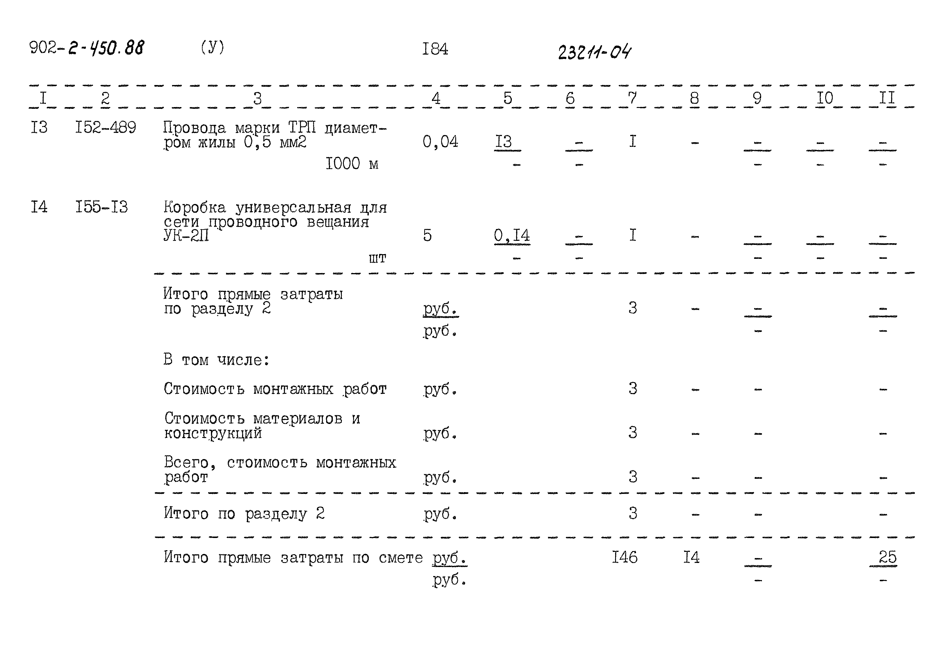 Типовой проект 902-2-450.88