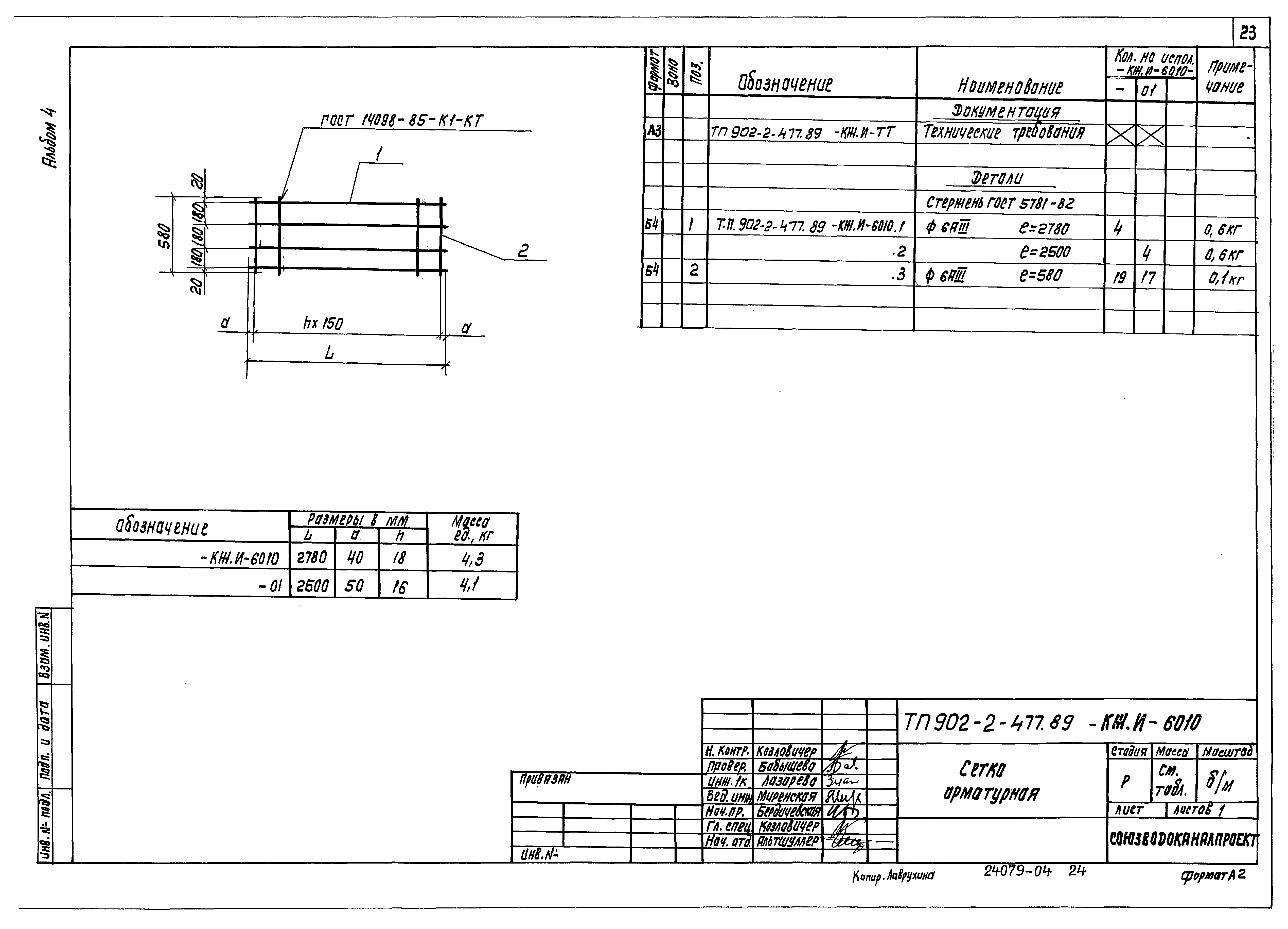 Типовой проект 902-2-477.89