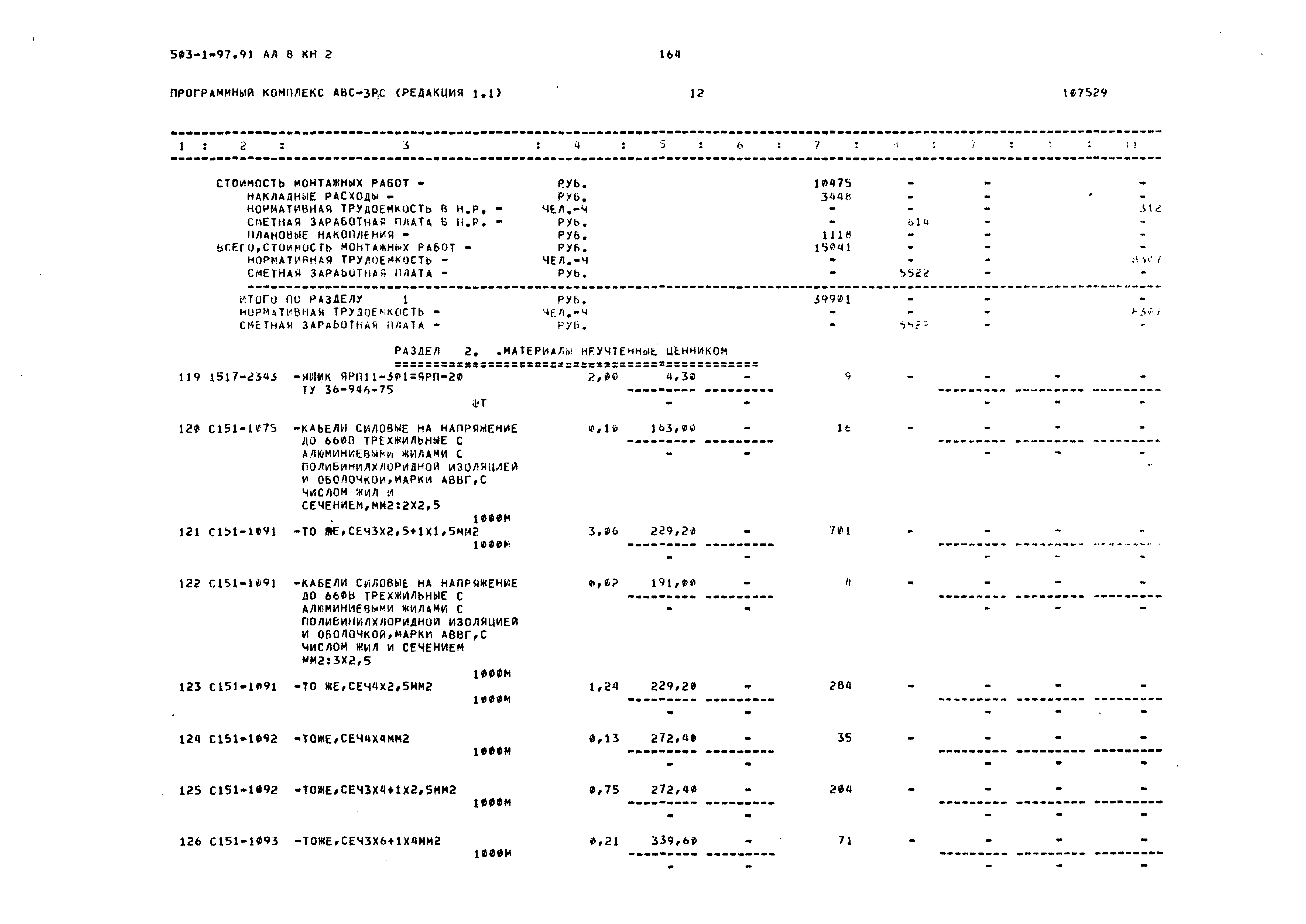 Типовой проект 503-1-97.91