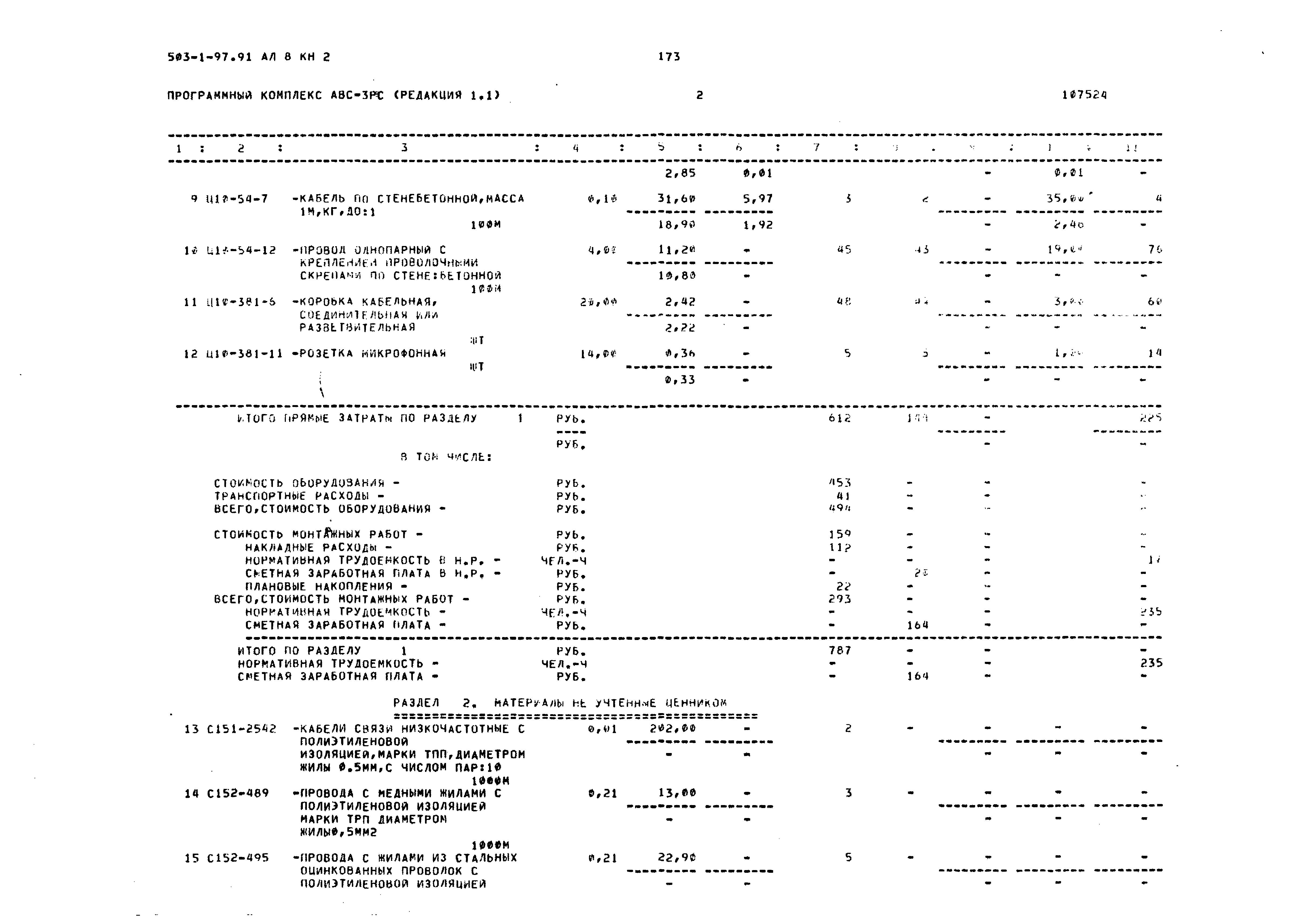 Типовой проект 503-1-97.91