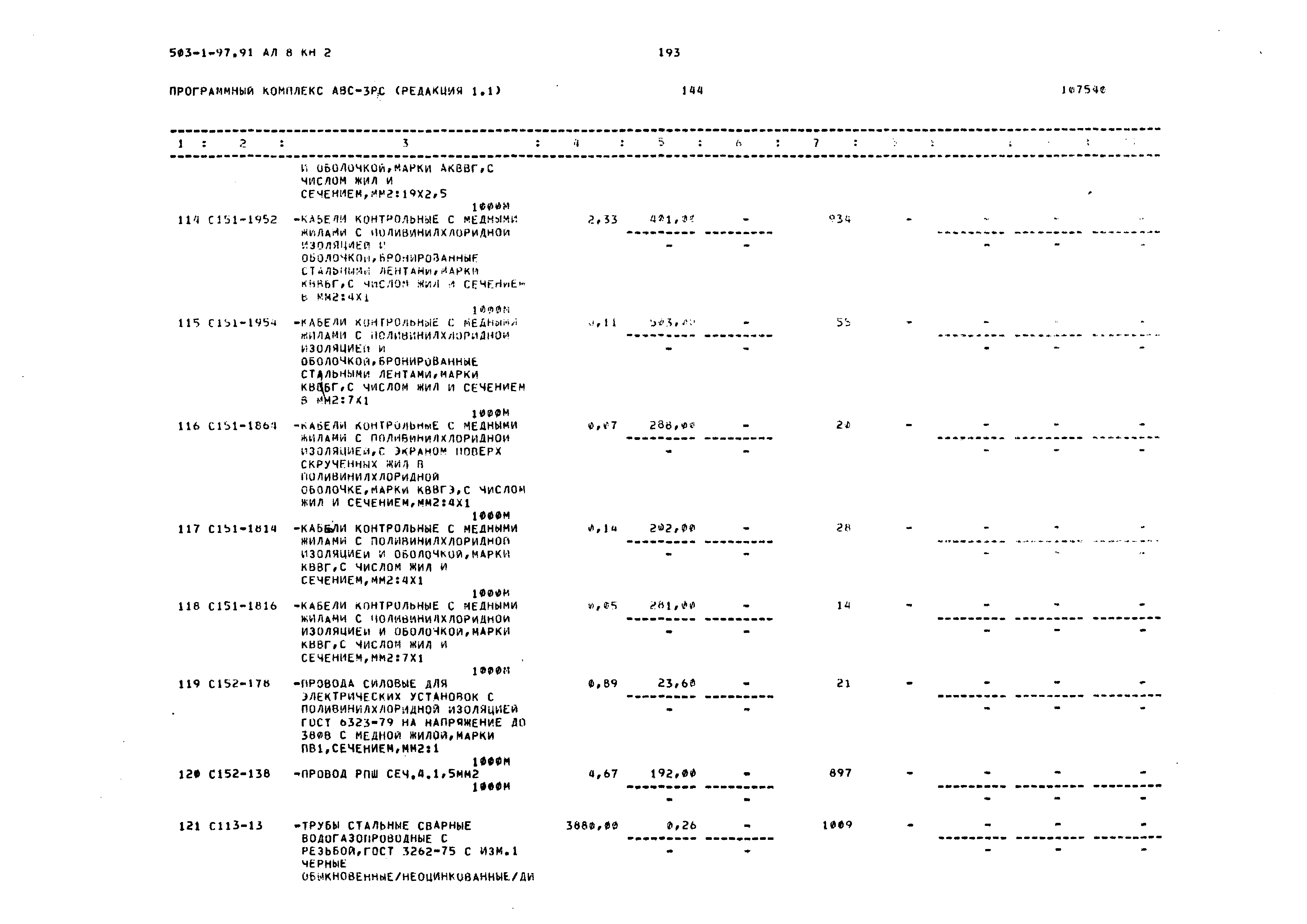 Типовой проект 503-1-97.91