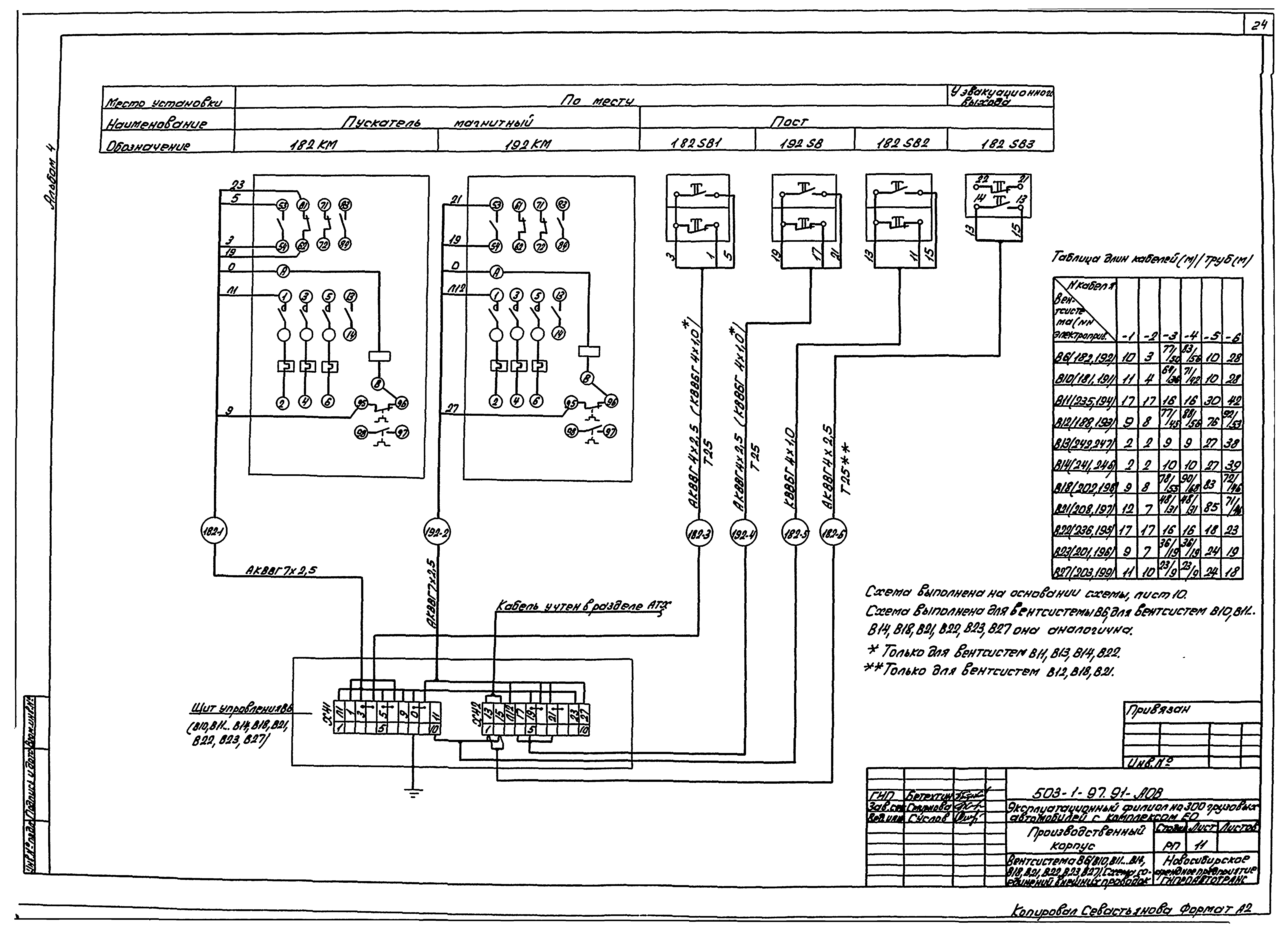 Типовой проект 503-1-97.91
